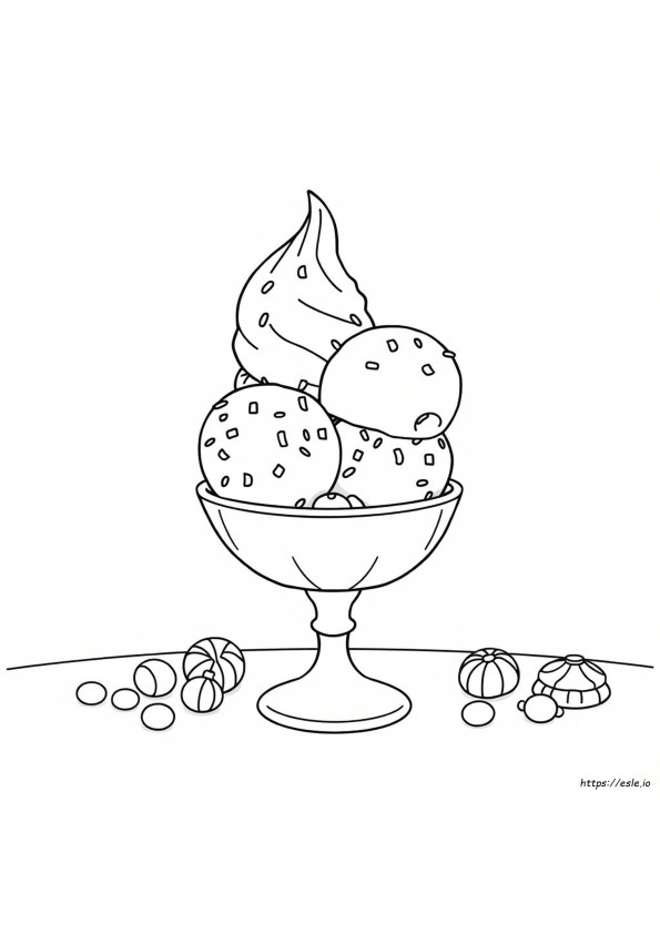 Coloriages De Bonbons À Imprimer