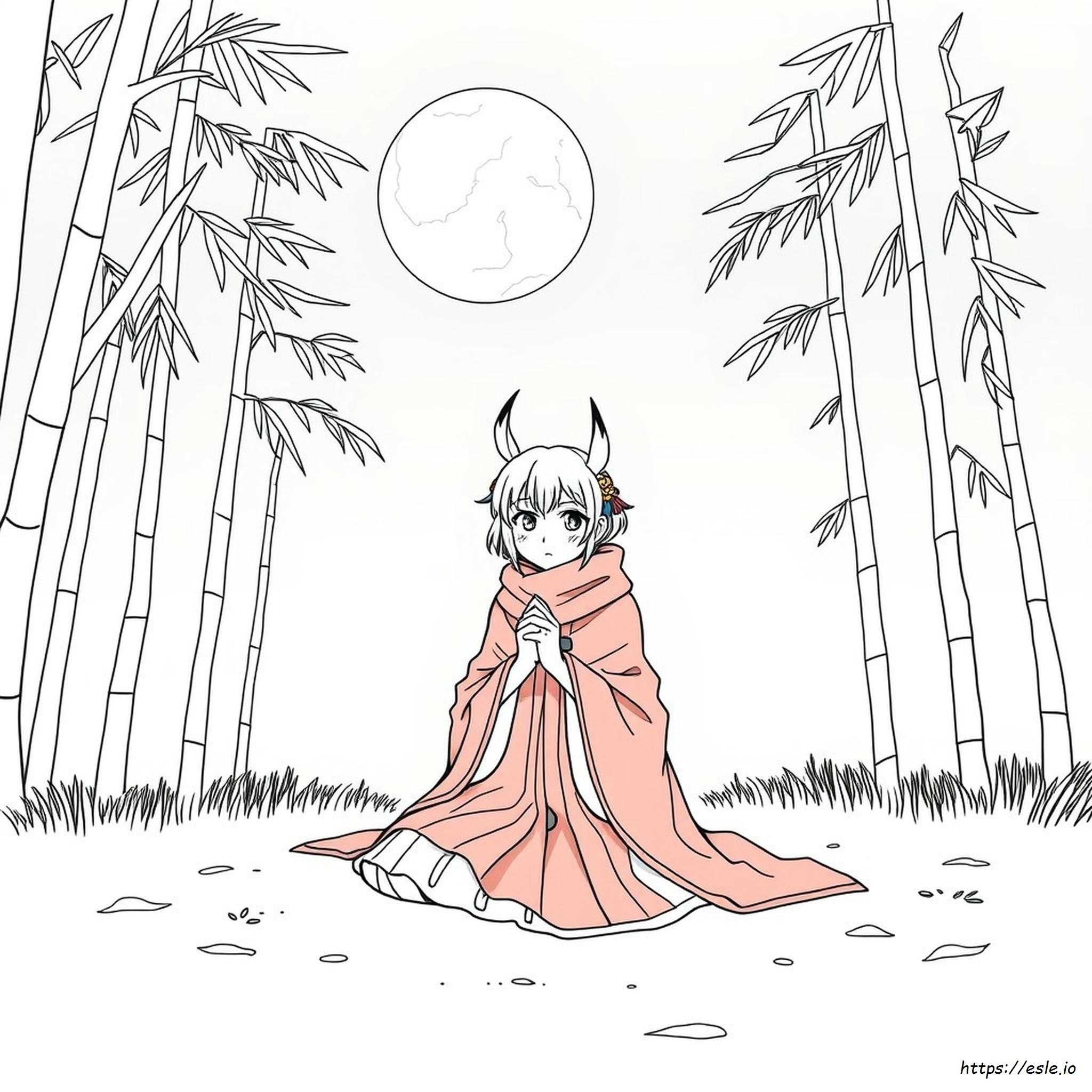 Nezuko Demon Slayer Colouring Pages