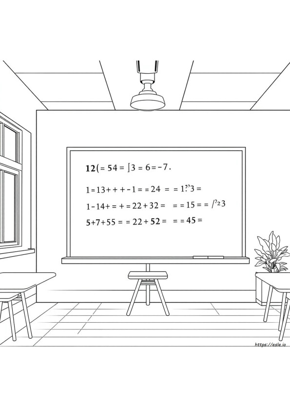 Mathe Ausmalblätter