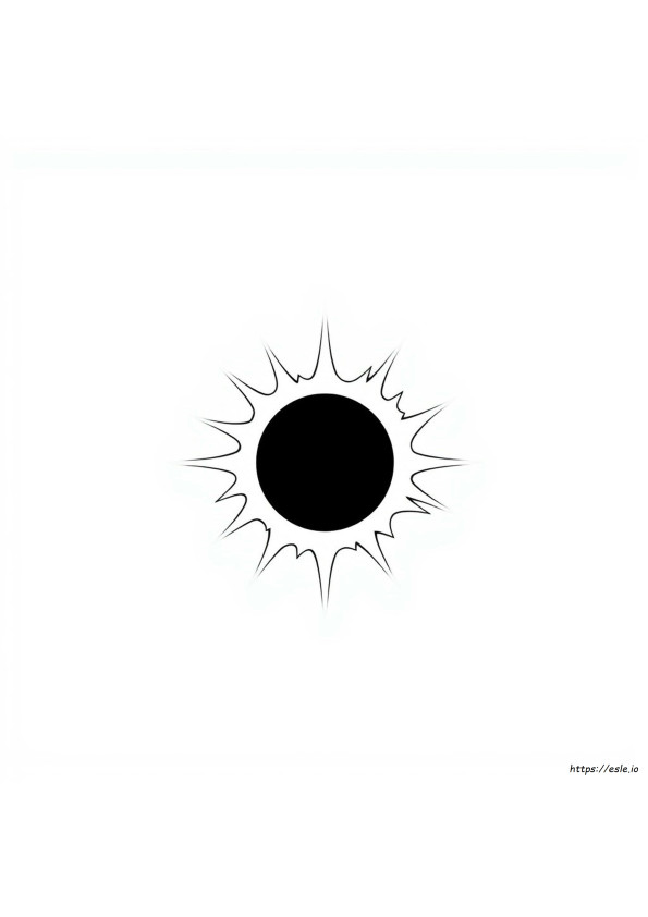 Eclipse Coloring Pictures