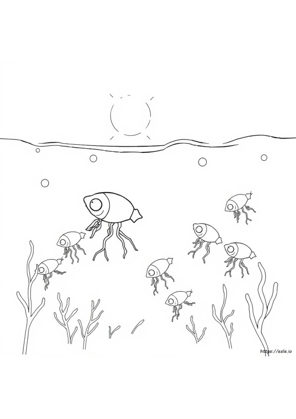 Coloriage Plankton