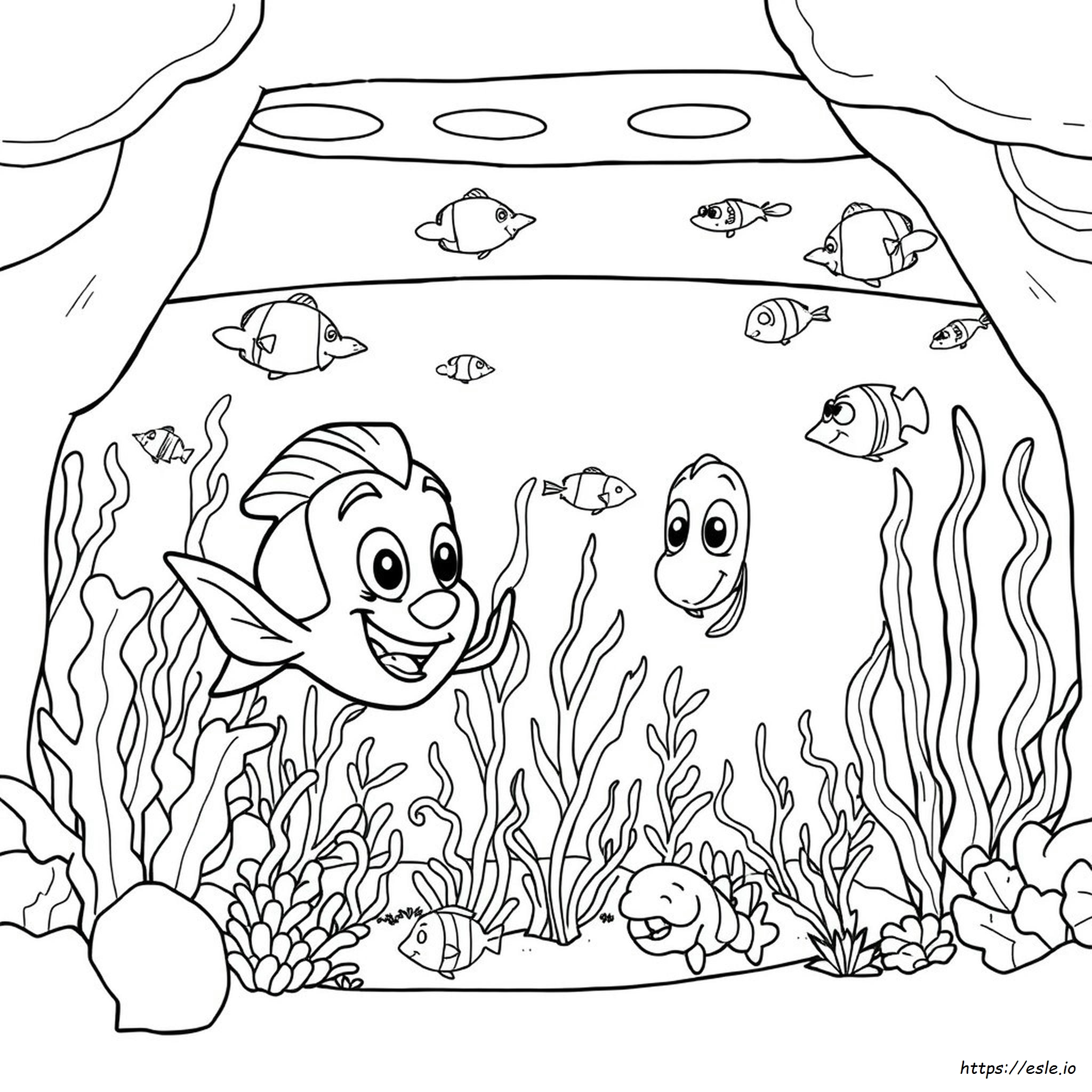 Bubble Guppies Meneer Grouper Kleurplaten kleurplaat
