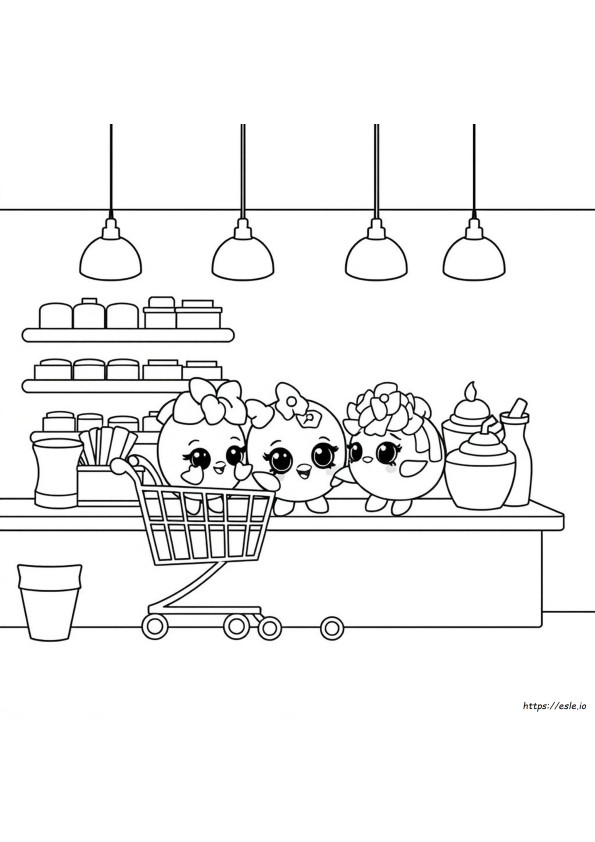 Kolorowanki Shopkins Do Druku
