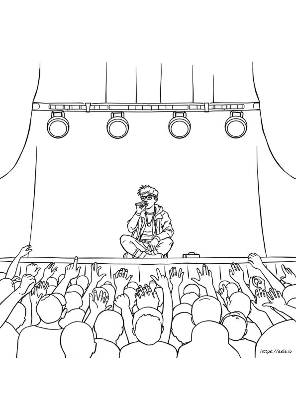 Juice Wrld Coloring