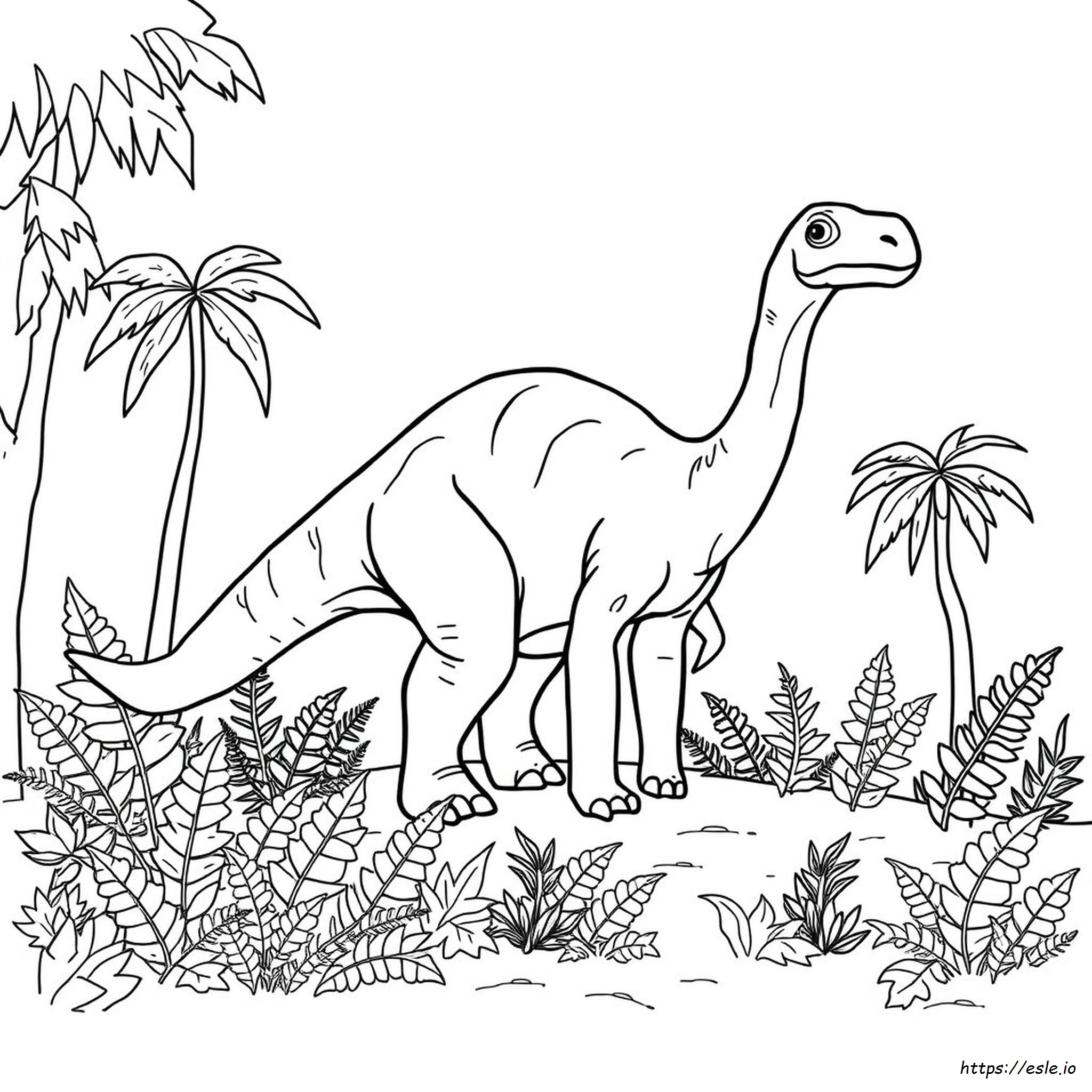 Parasaurolophus Dinosaurus Kleurplaat kleurplaat