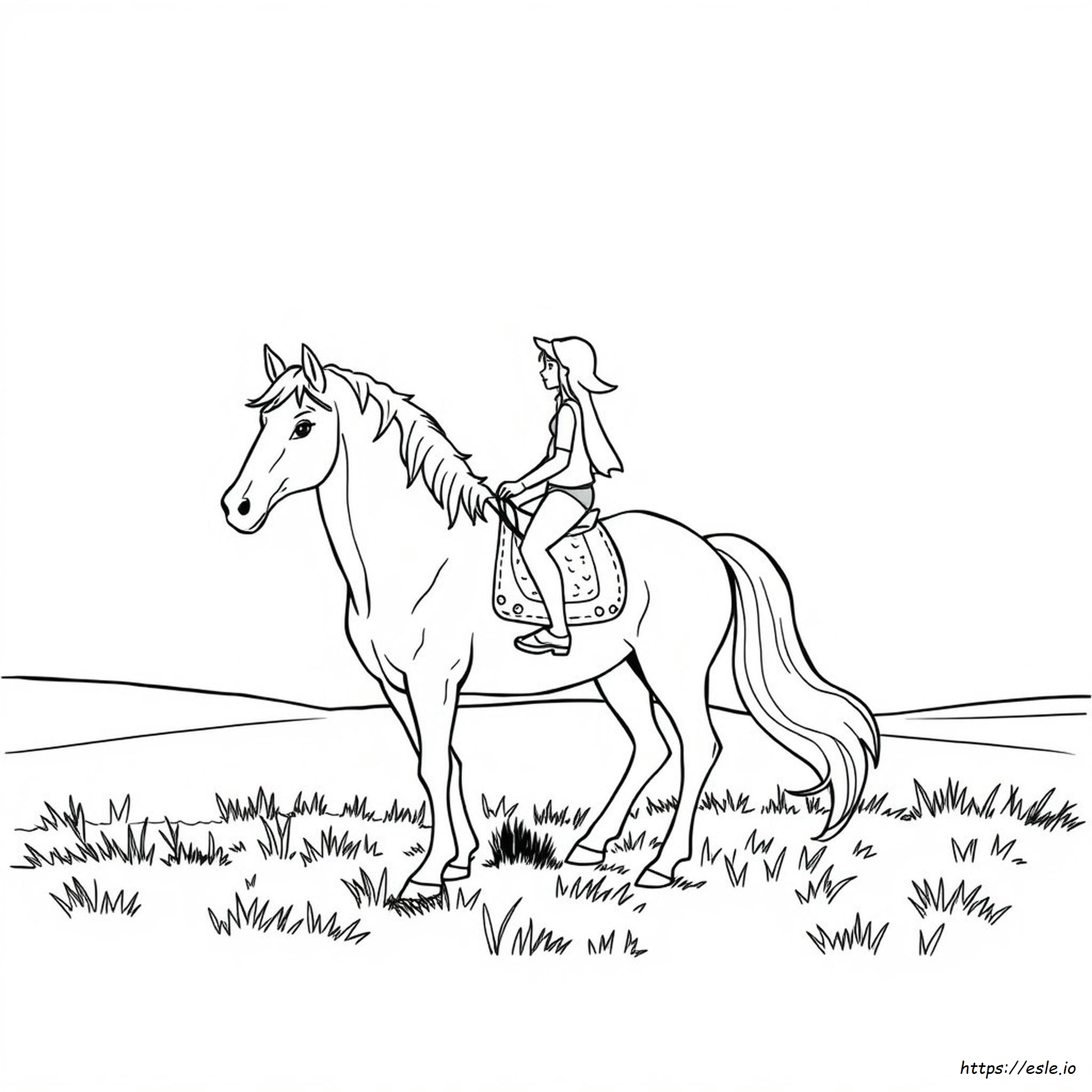 Spirit The Horse Coloring Pages