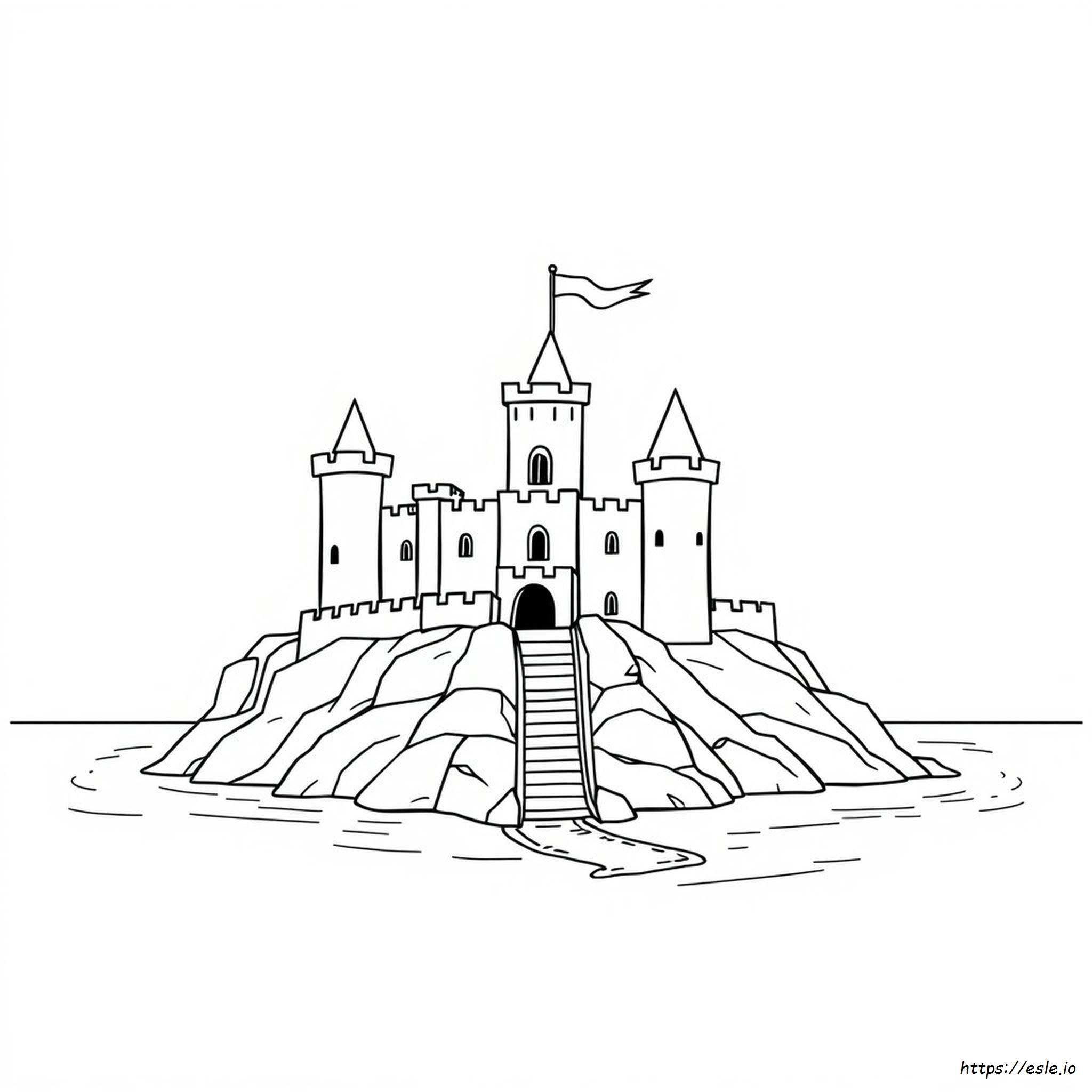 Fort Coloring Pages