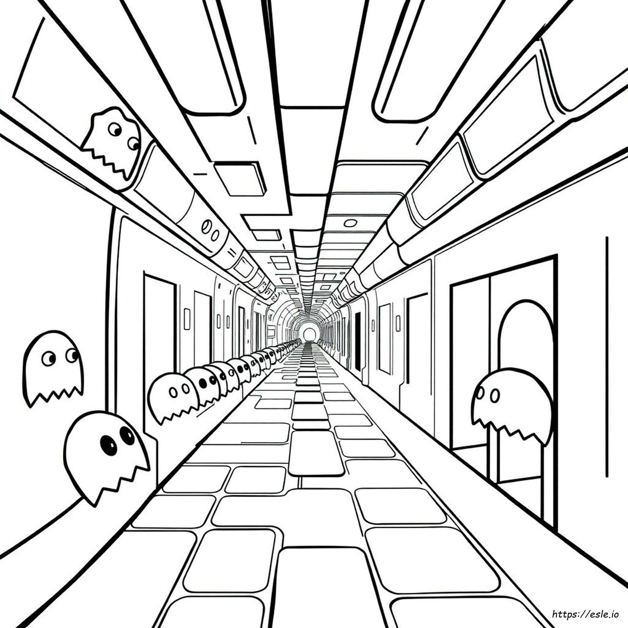 Pac Man Ausmalbilder