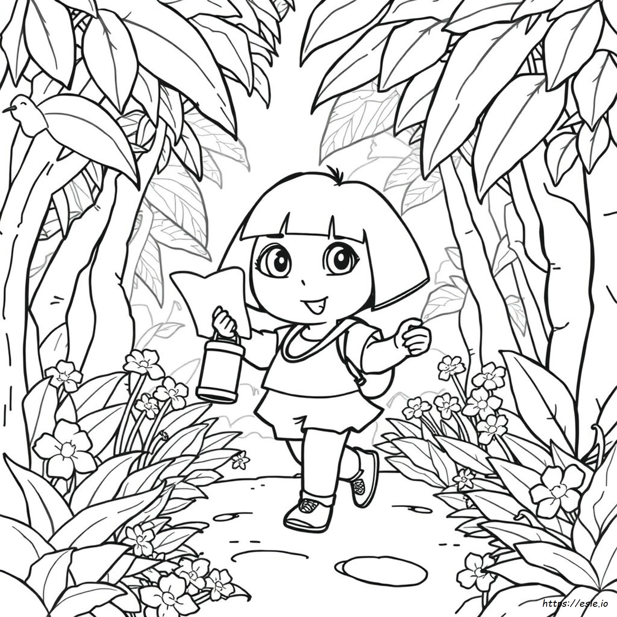 Coloring Pages Of Dora