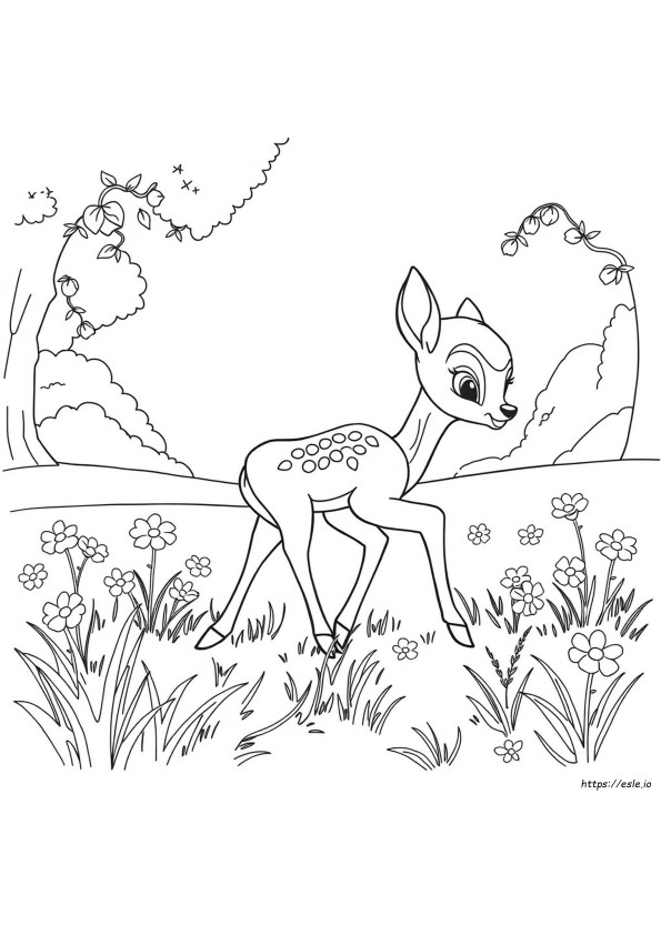Bambi 2 Kleurplaten