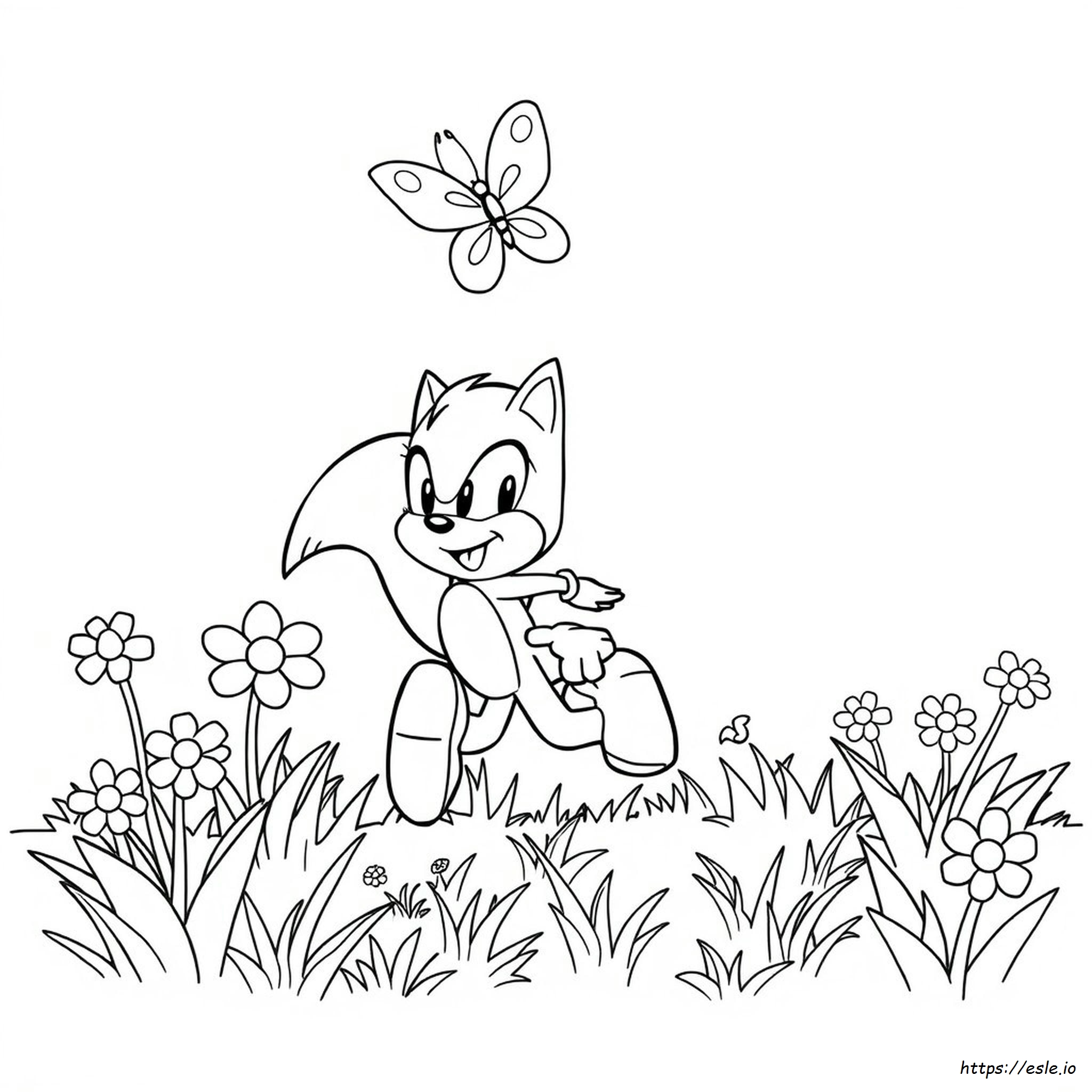 Sonic The Hedgehog Ausmalbilder