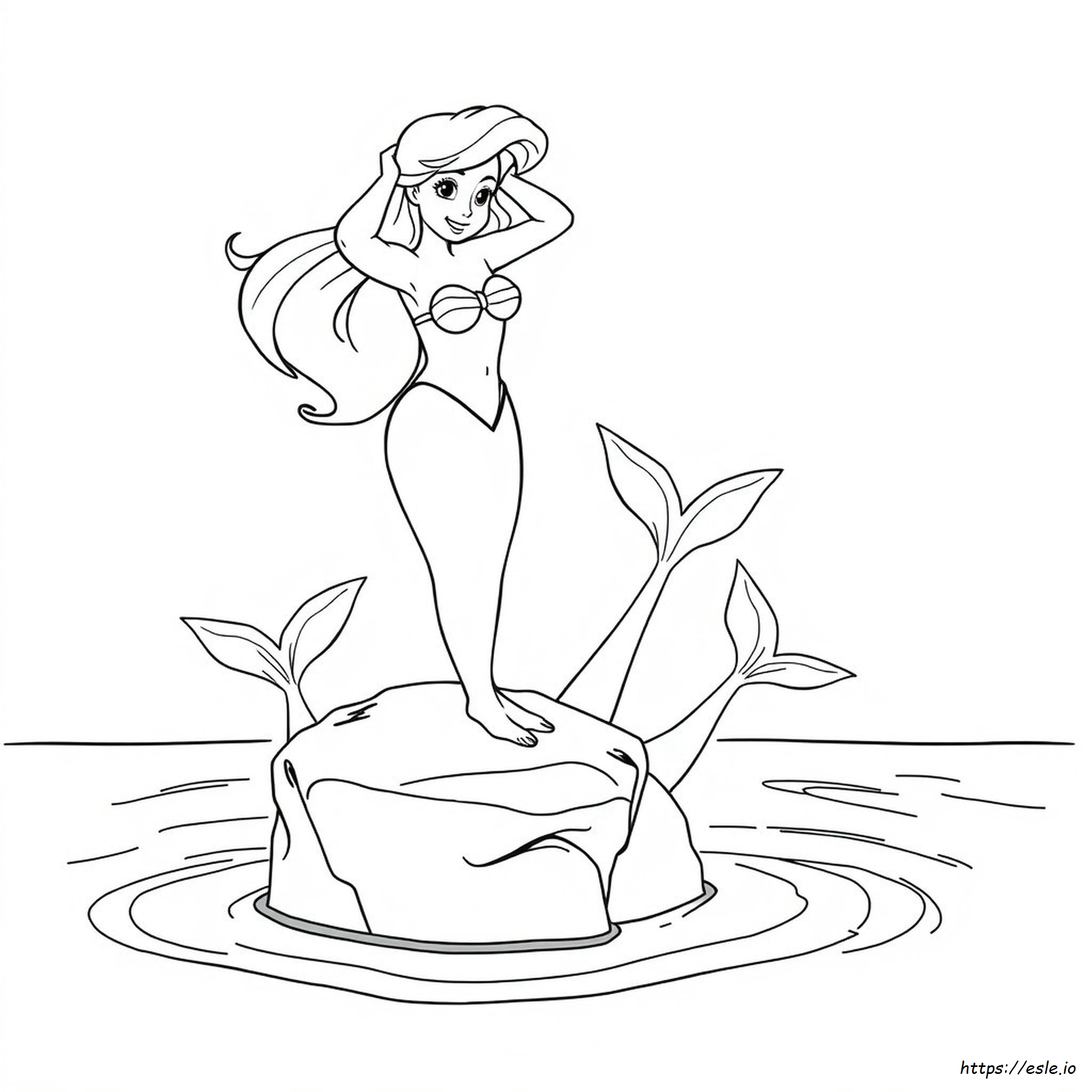 Ariel Da Colorare