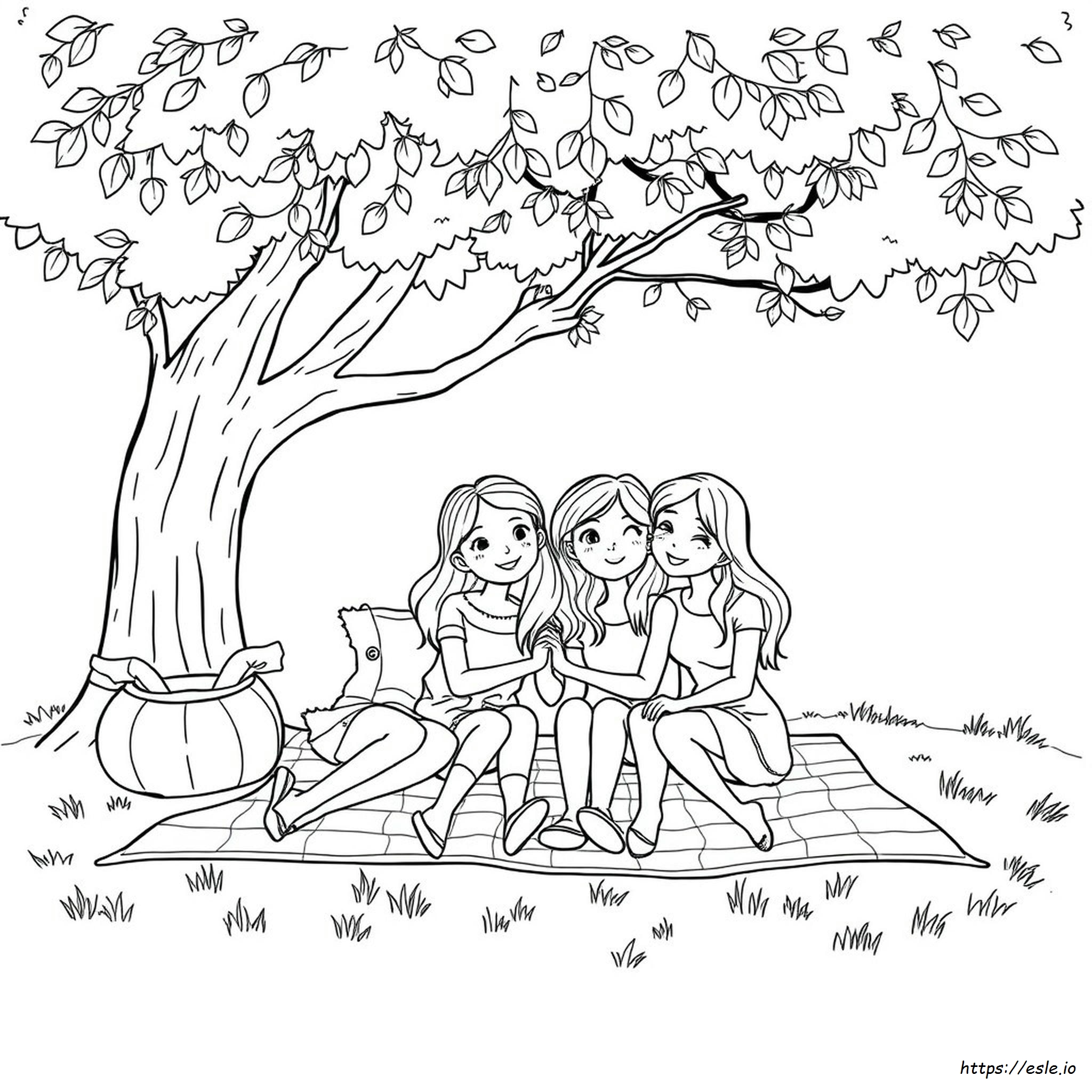 Pagina Da Colorare Bff 4 Migliori Amici