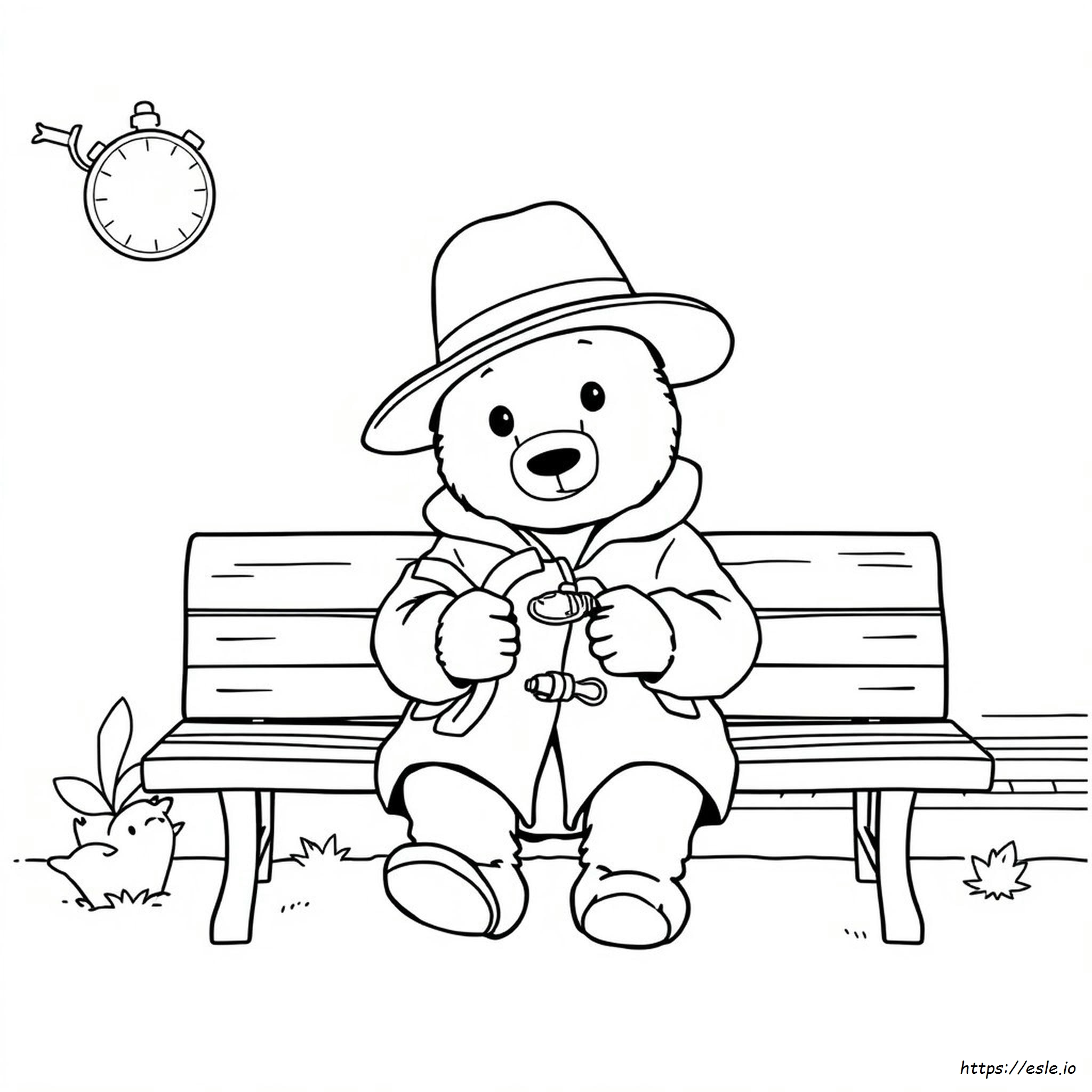 Paddington Bear Coloring Pages Free