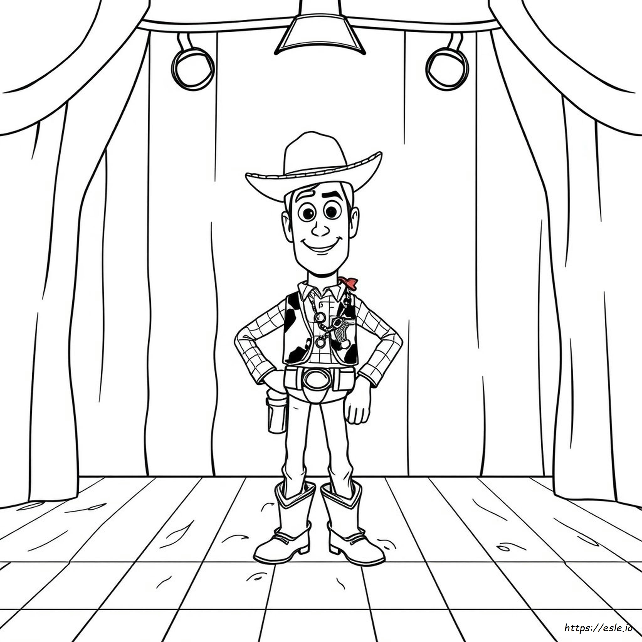Woody Kleurplaten kleurplaat