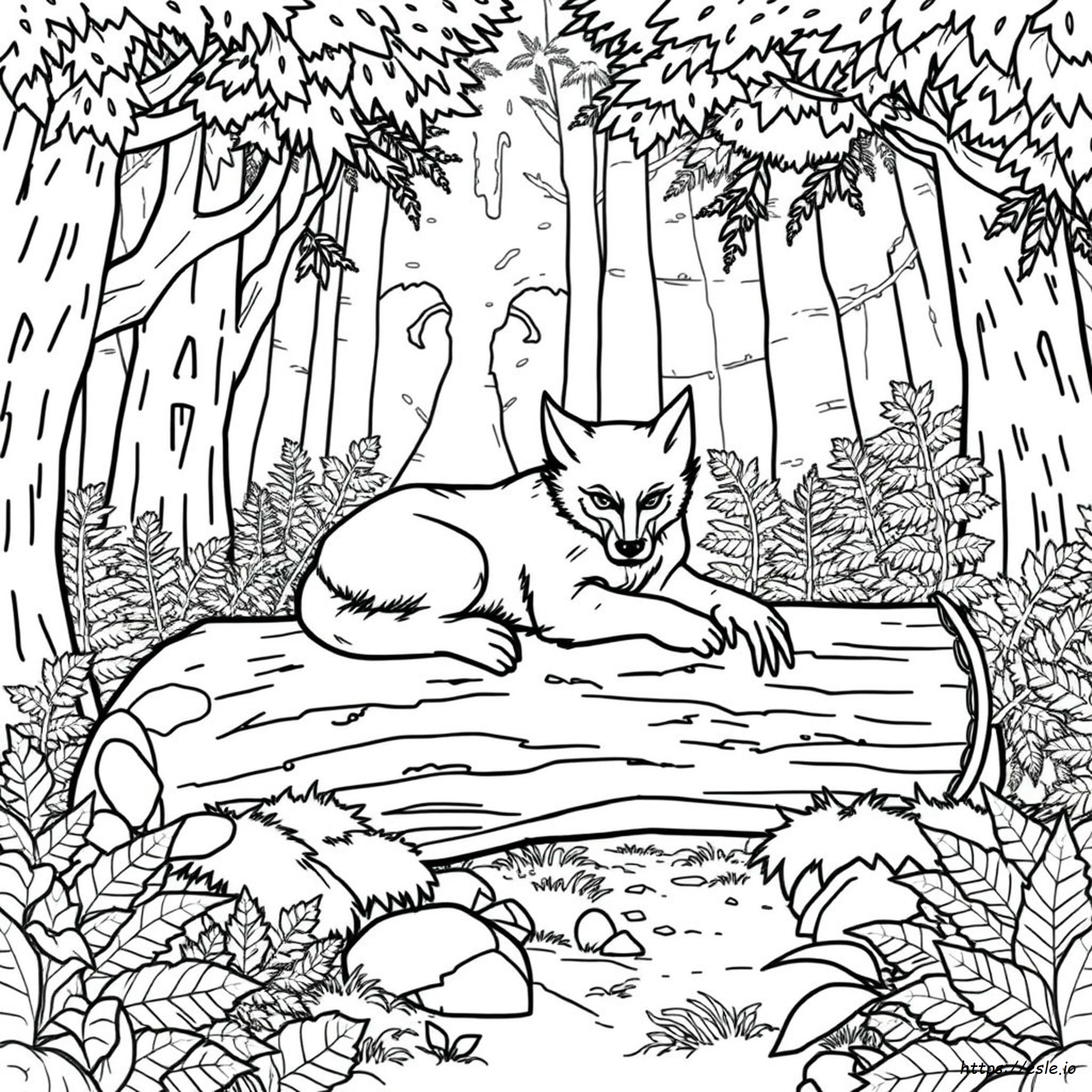 Wolverine Animal Coloring Pages