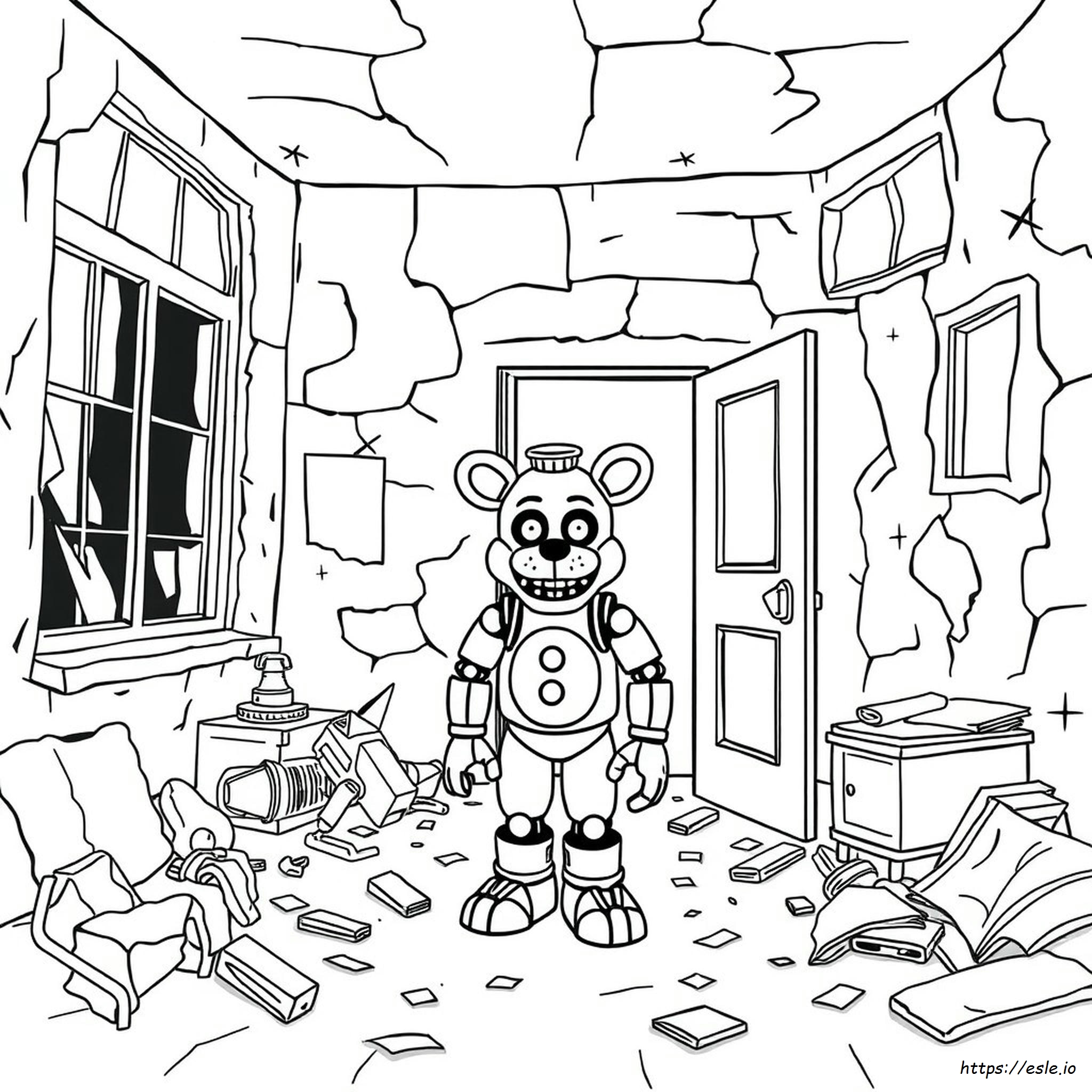 Fnaf Ruin Coloring Pages