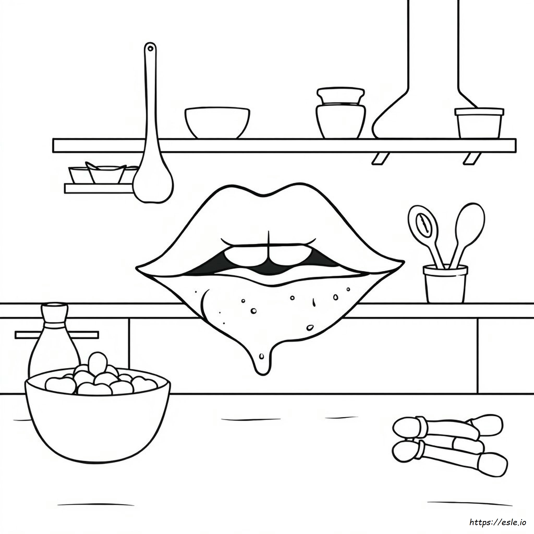Tinta Labbra Alimentare