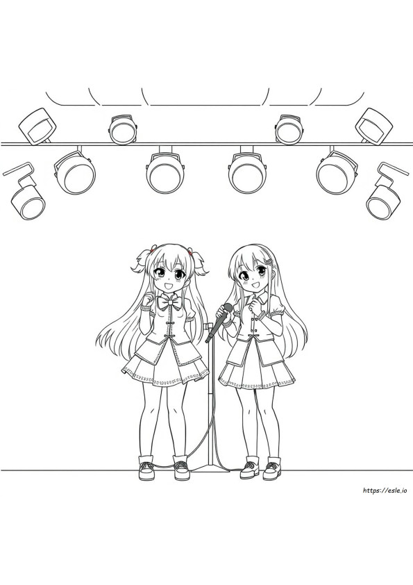 Coloriage Love Live