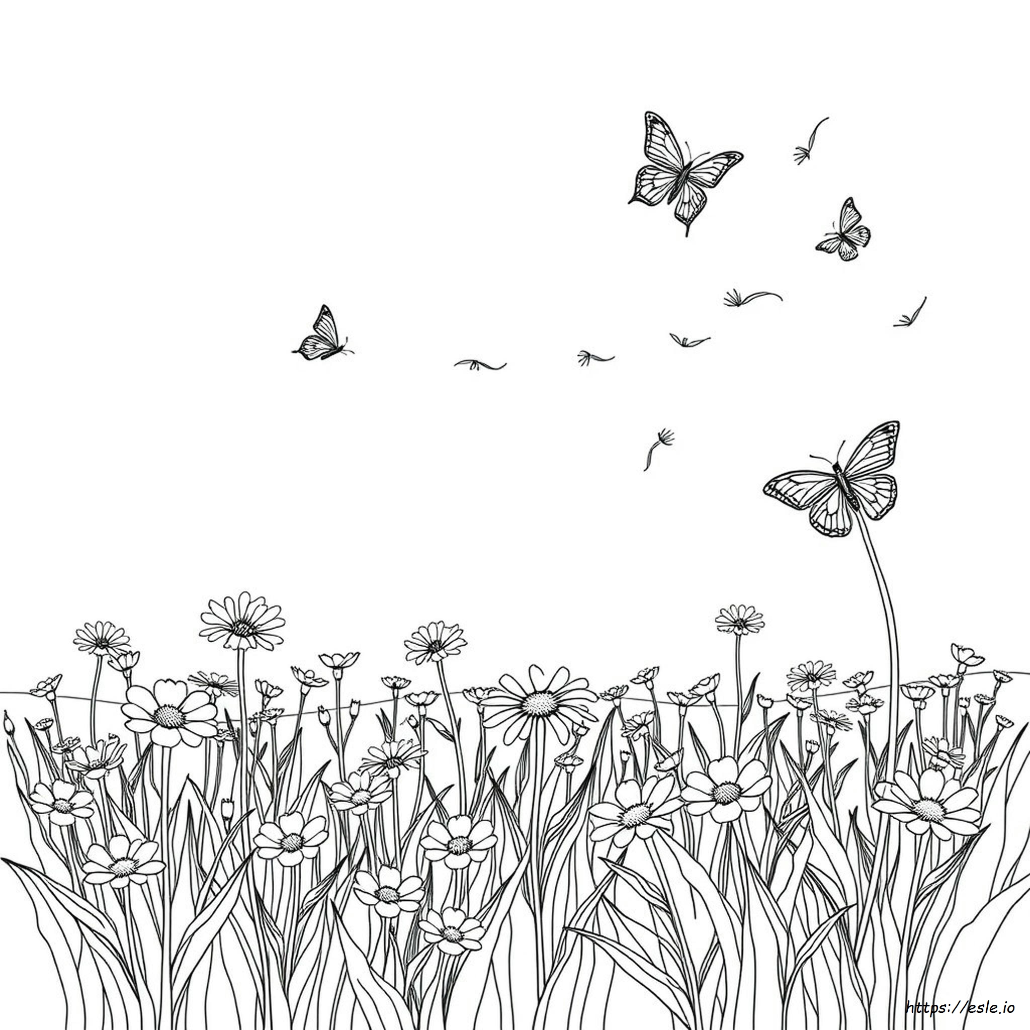 Free Spring Coloring Pages To Print