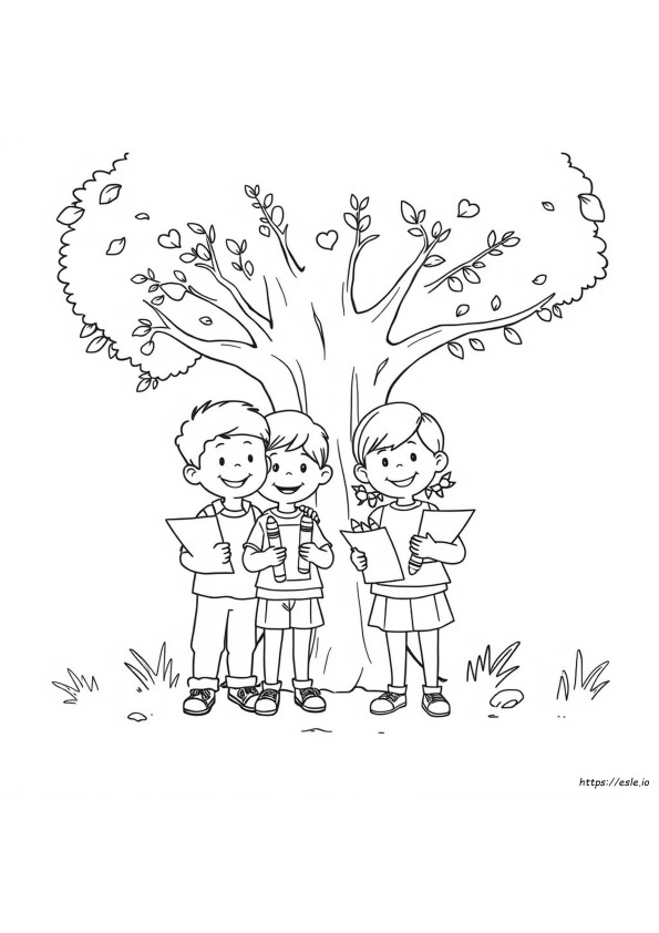 Kids Coloring Page Printout