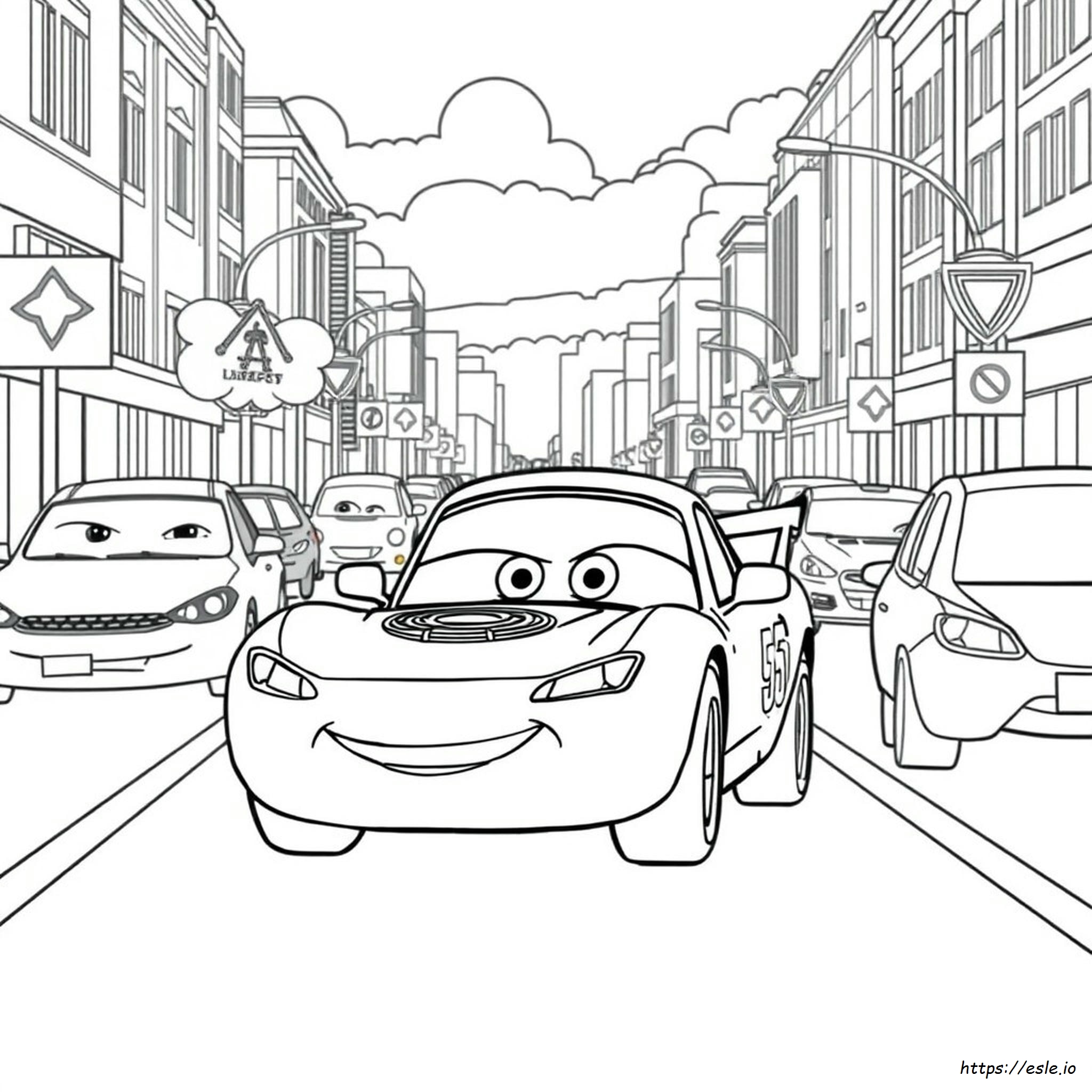 Cars 2 Coloring Pages Francesco