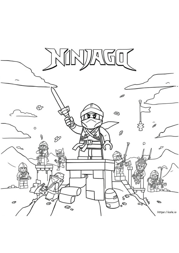 Coloriages Lego Ninjago En Ligne