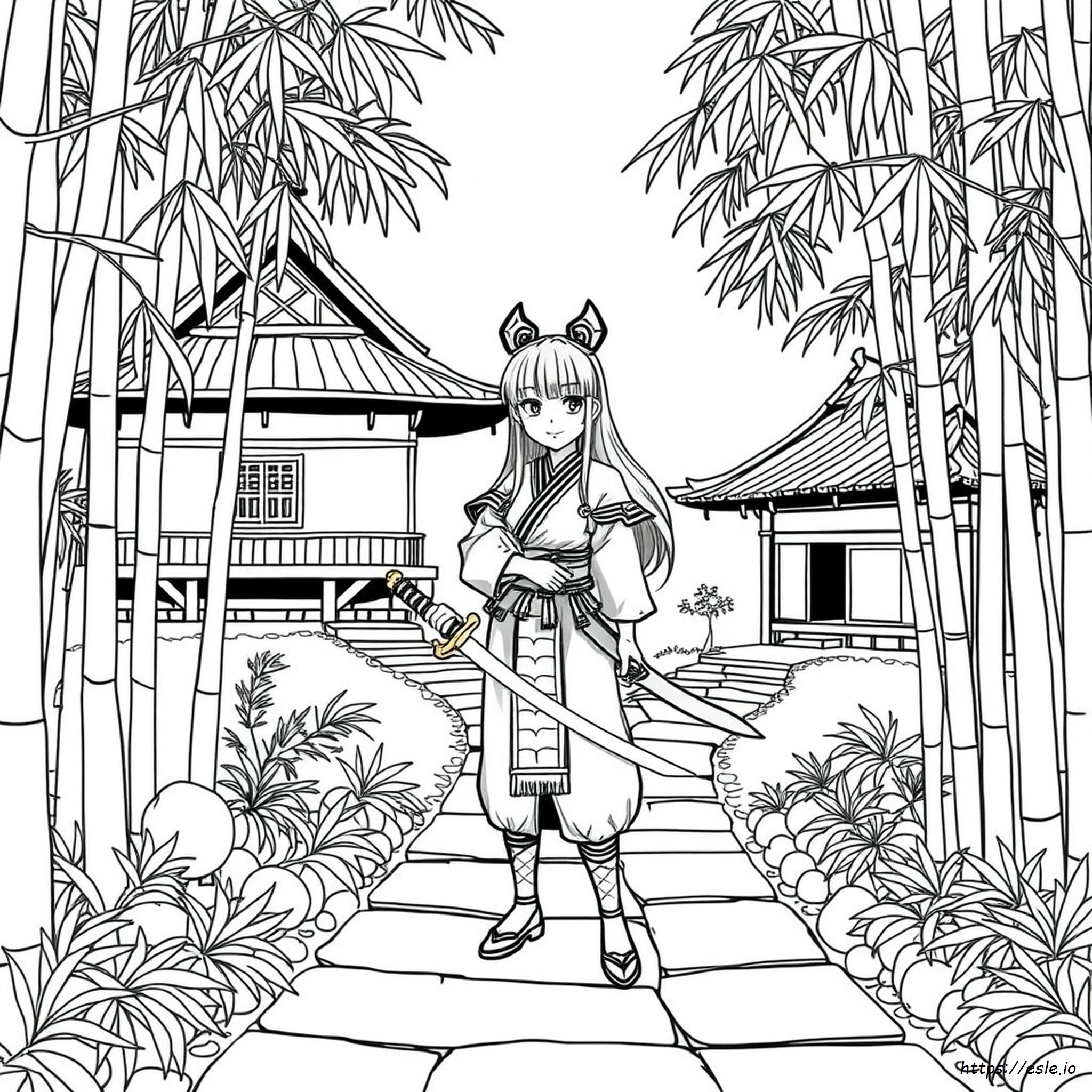 Kanroji Coloring Pages Coloriage Demon Slayer Mitsuri