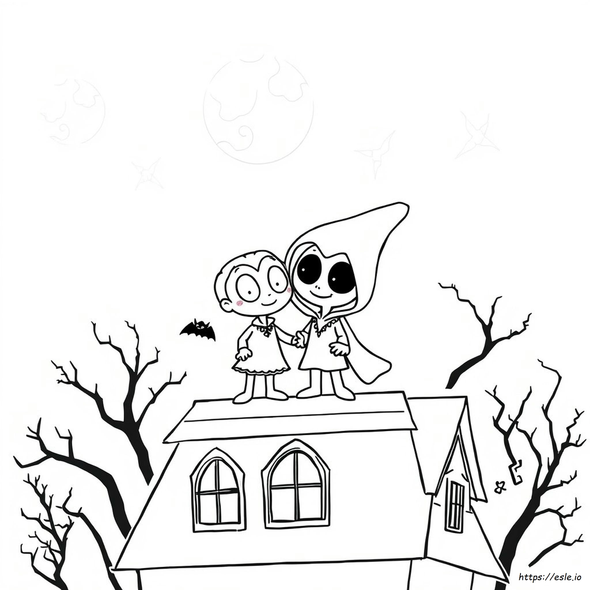 Cula Spookiz Kleurplaten kleurplaat