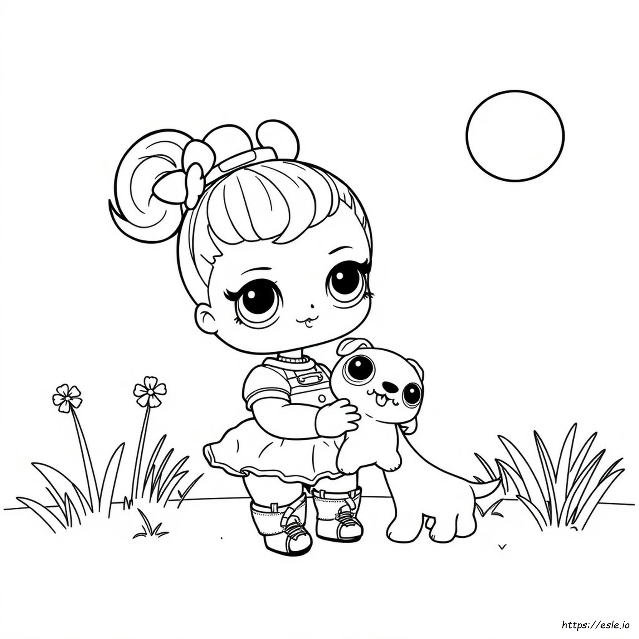 Lol Doll Pet Coloring Pages