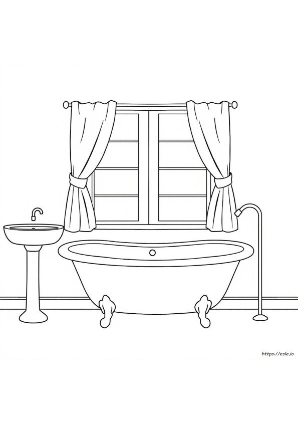 Badewanne Ausmalbilder Zum Ausdrucken
