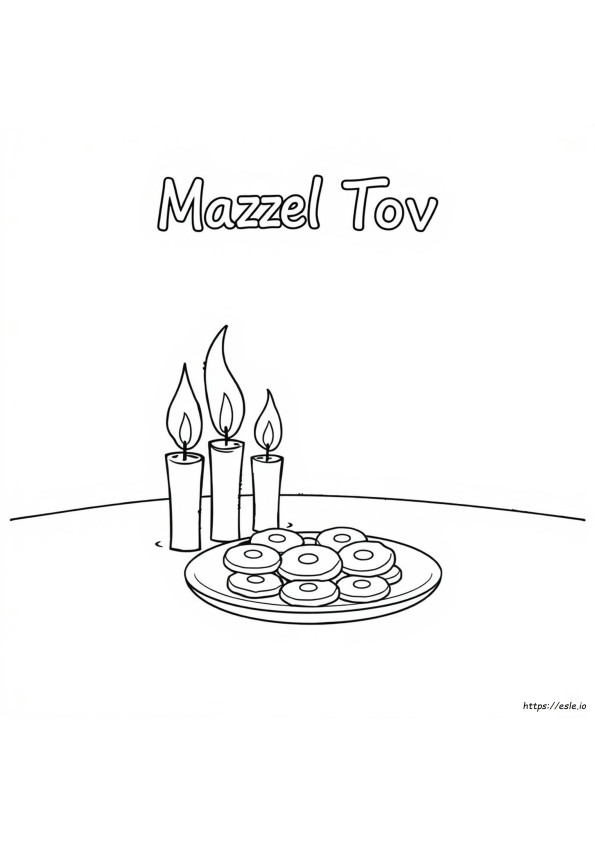 Kolorowanki Mazel Tov