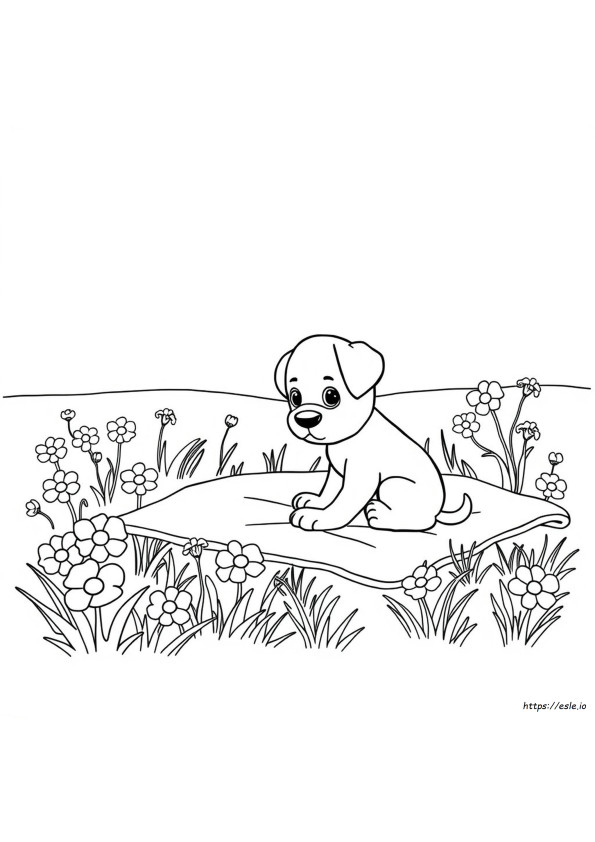 Puppy Coloring Pages Printable Pdf