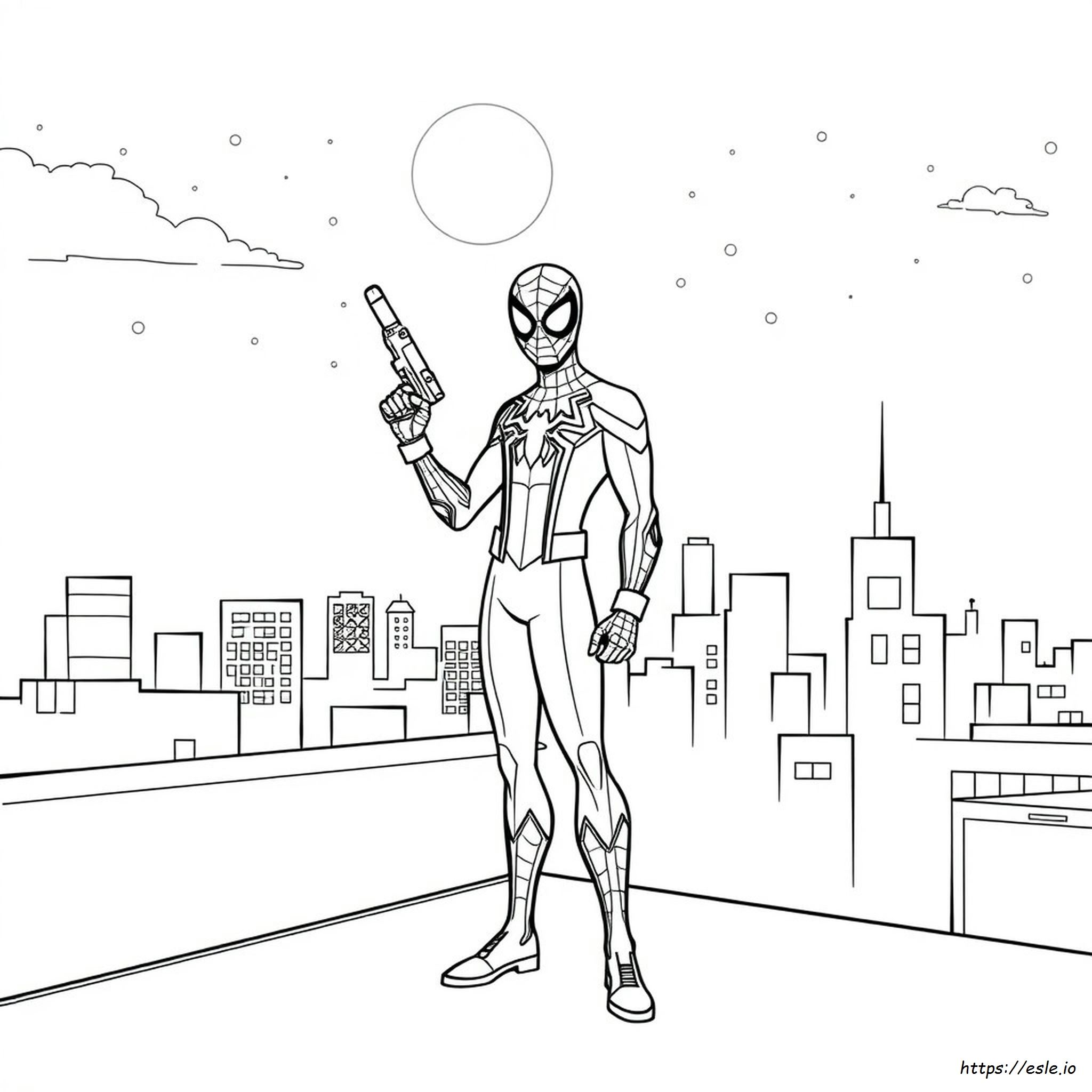 Miles Morales Coloring Pages Pdf