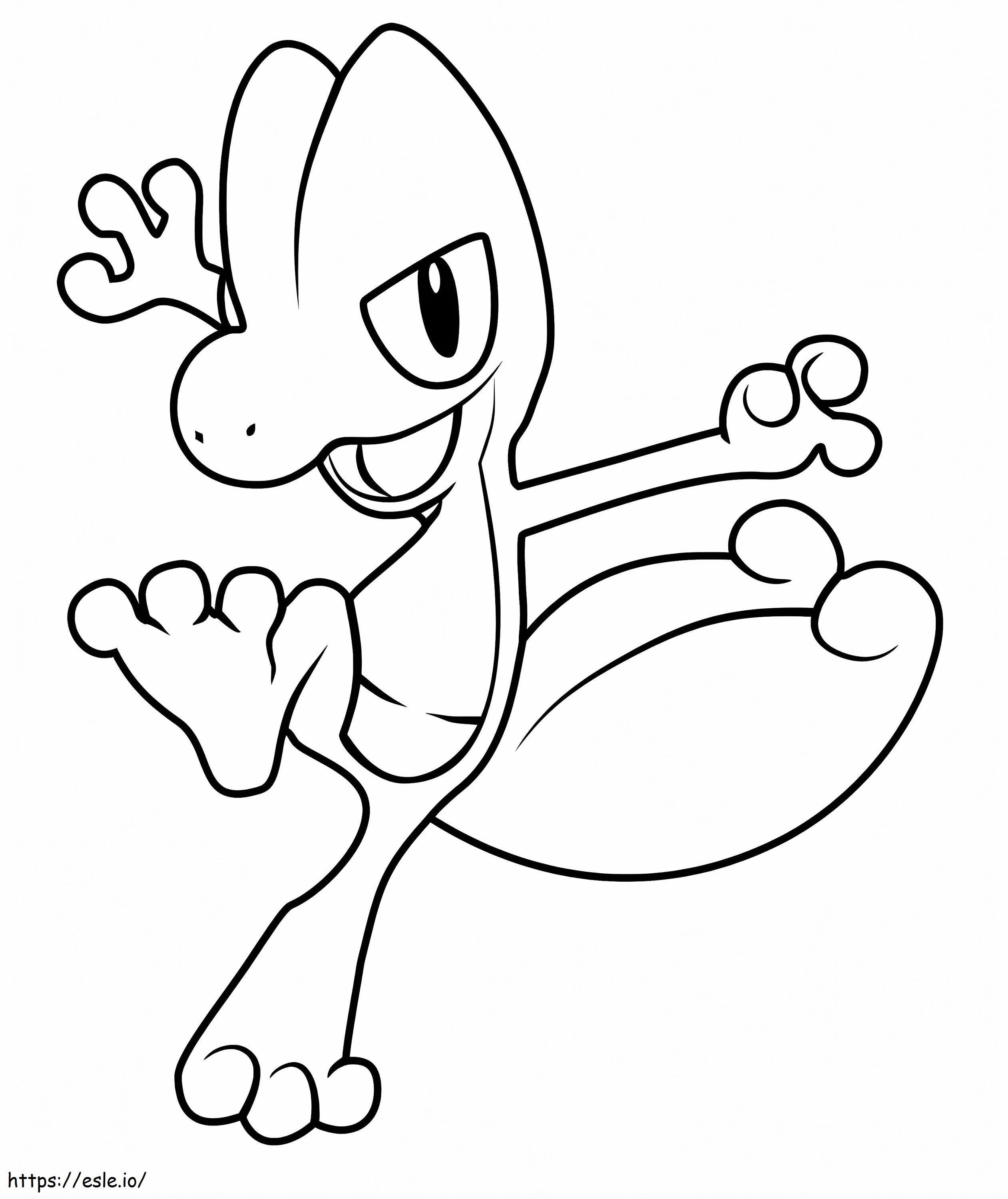 Treecko-Pokémon ausmalbilder