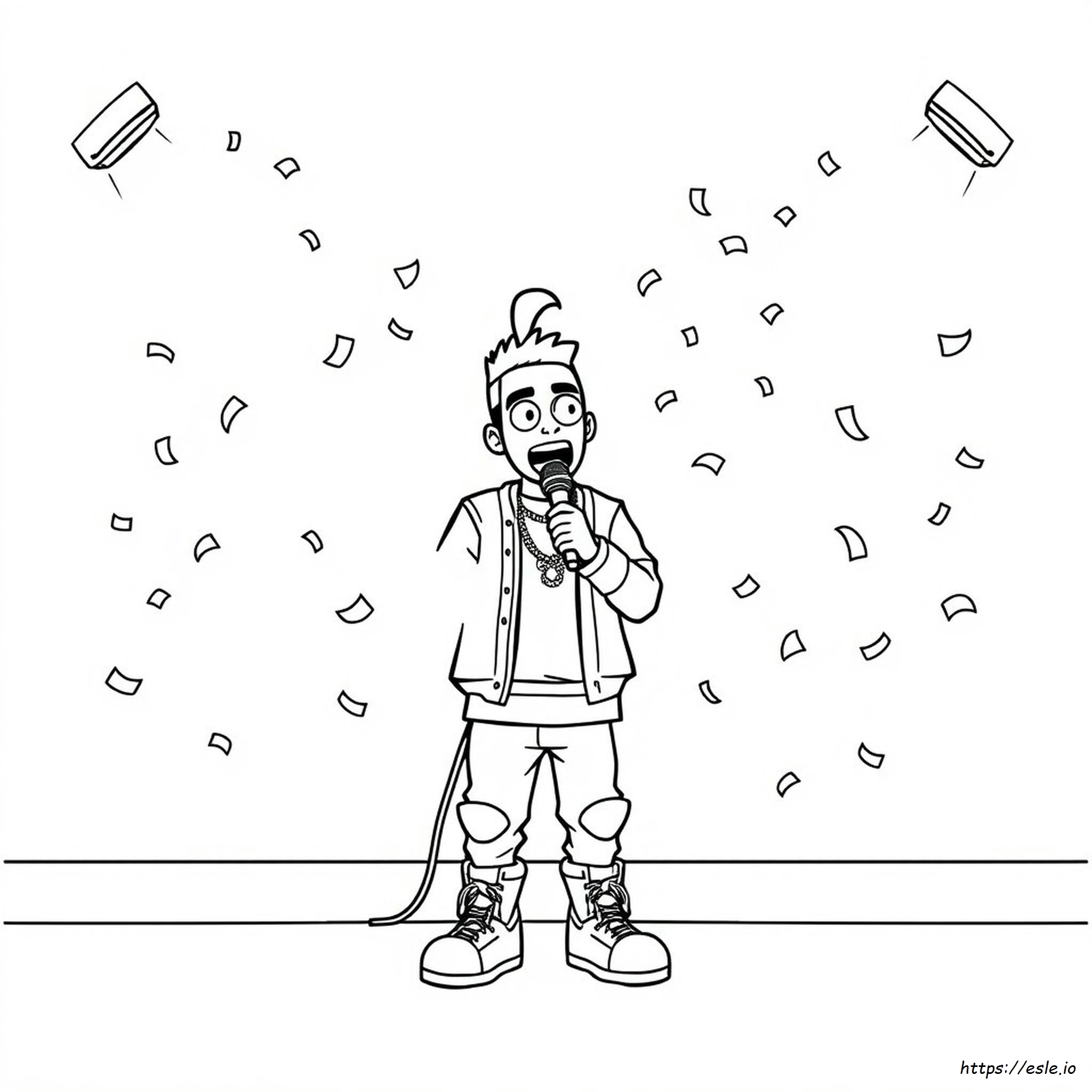 Lil Pump Coloring Pages