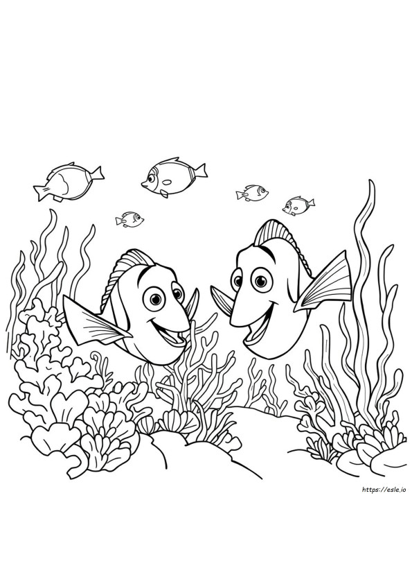 Coloriages Nemo Disney