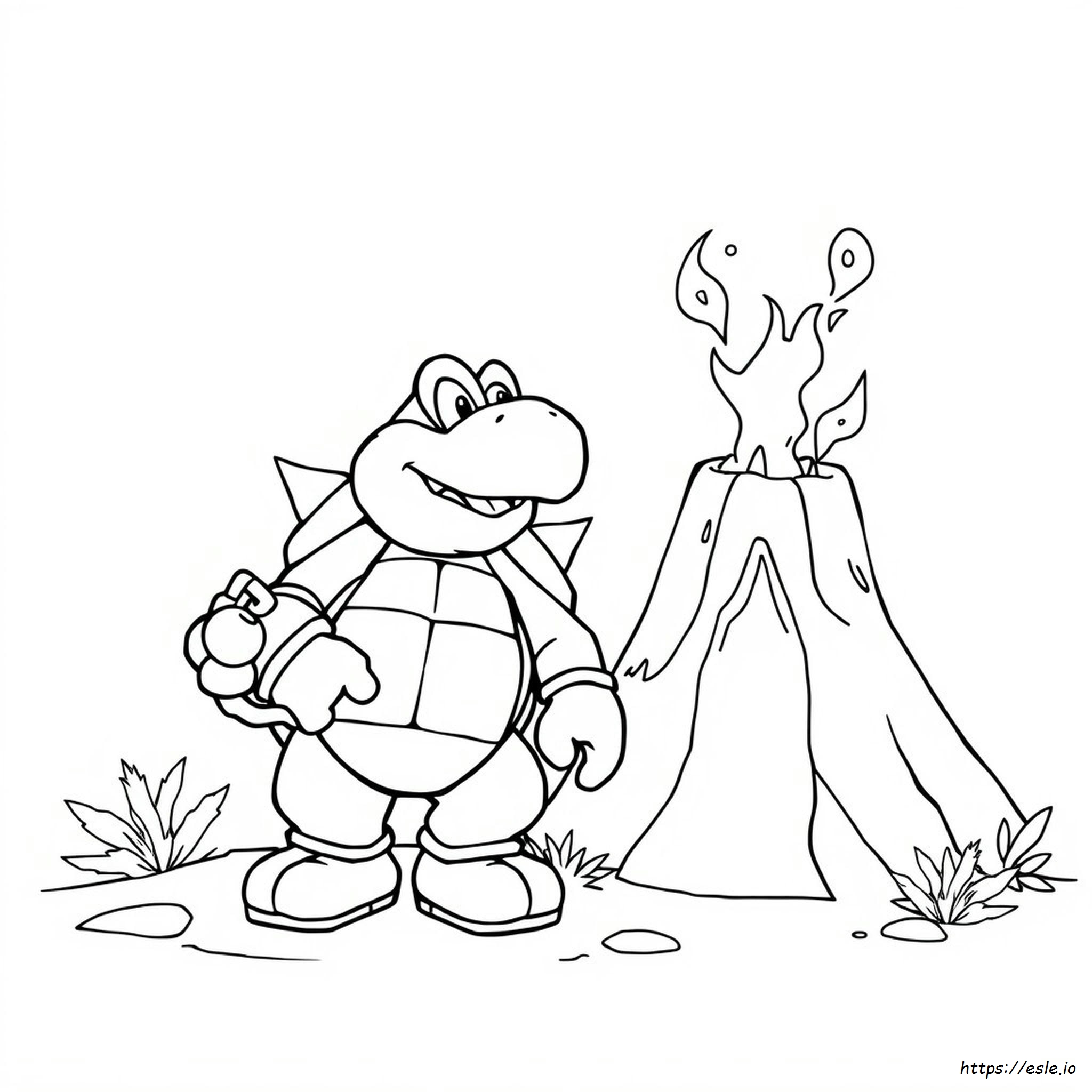 Morton Koopa Coloring Pages