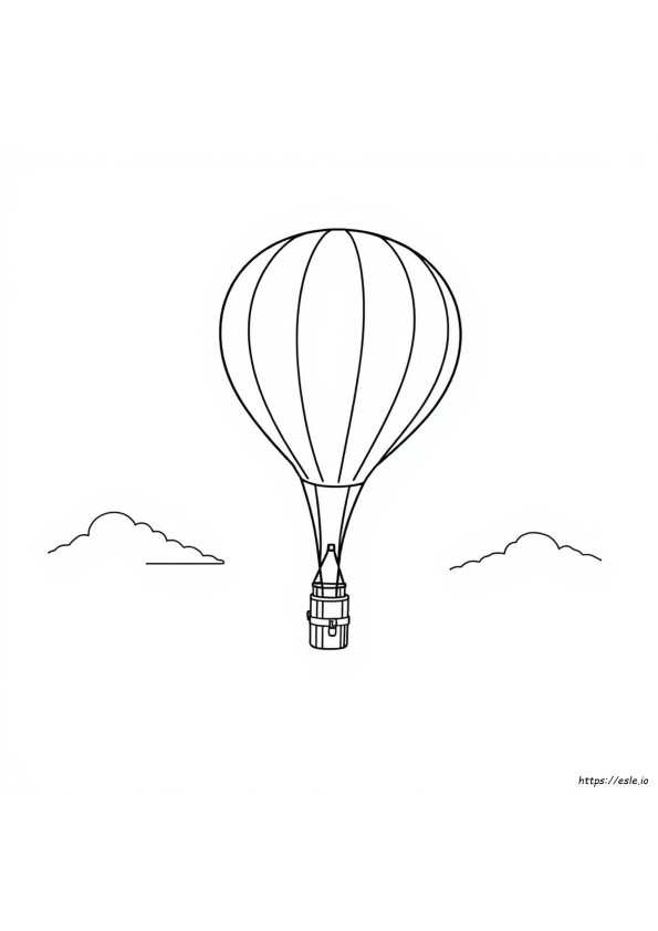 Balon Singuratic De Colorat