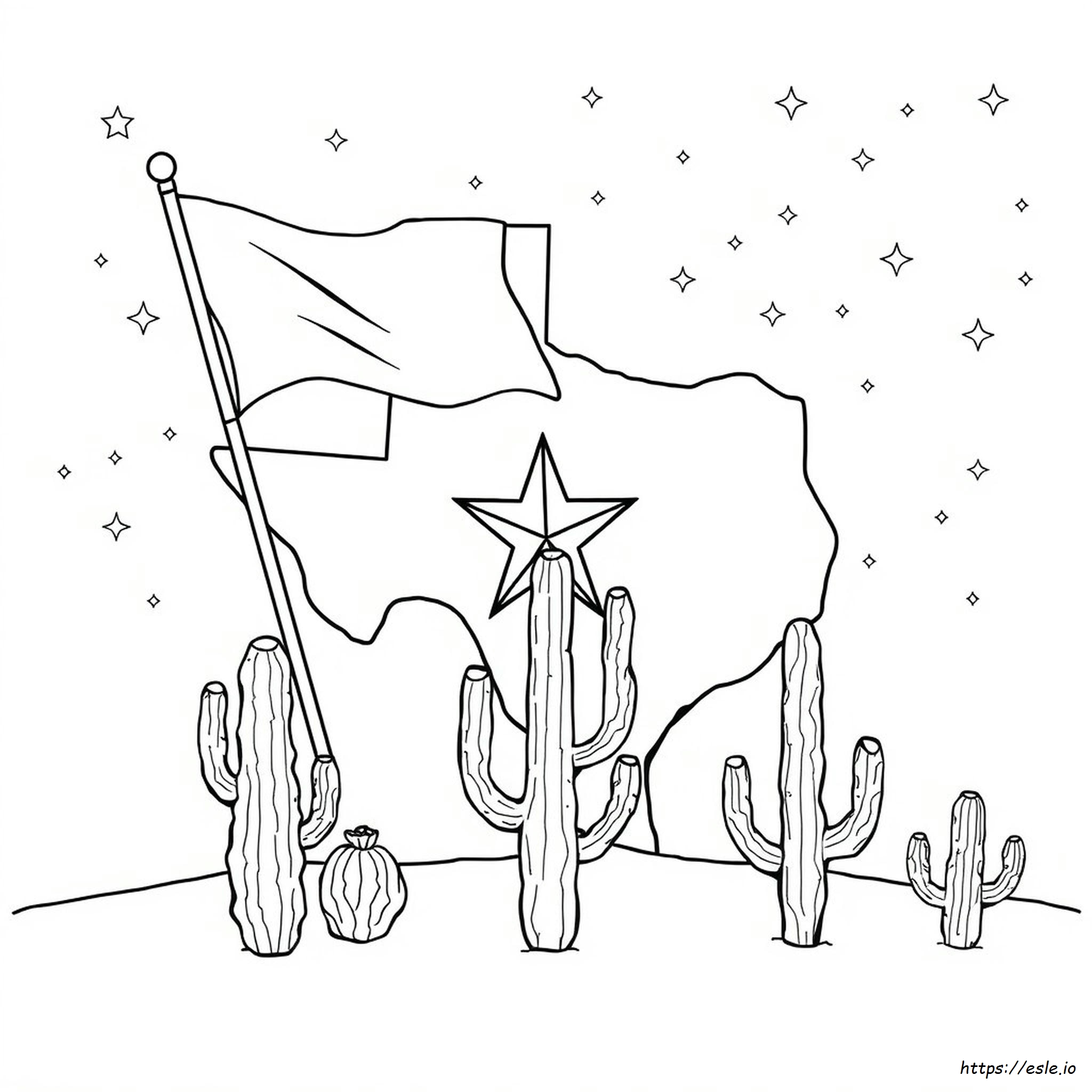 Texas Coloring Pages For Adults
