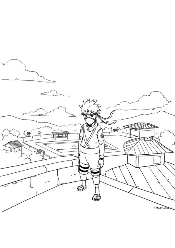 Kakashi Hatake Disegni Da Colorare