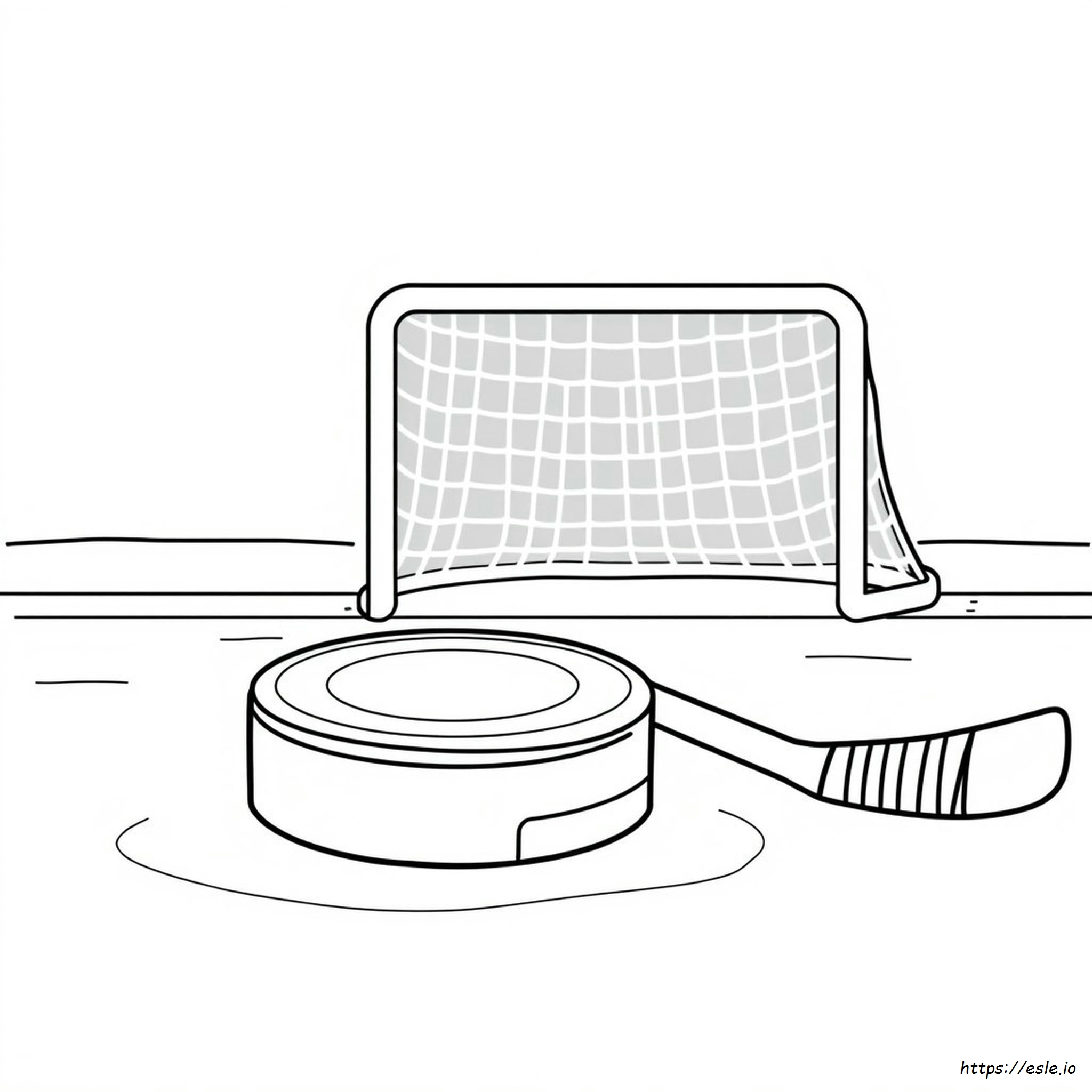 Gratis Afdrukbare Hockey Kleurplaten kleurplaat