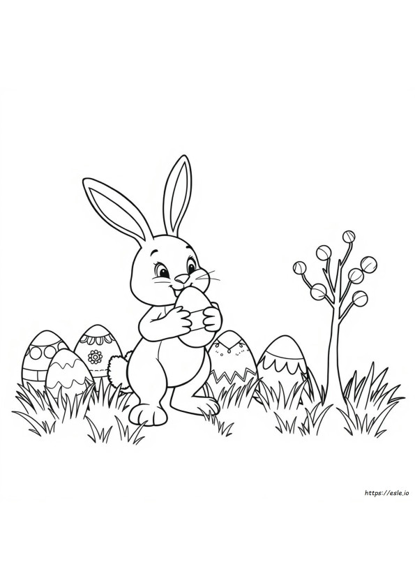 Páginas Para Colorear De Pascua Imprimibles Para Niños