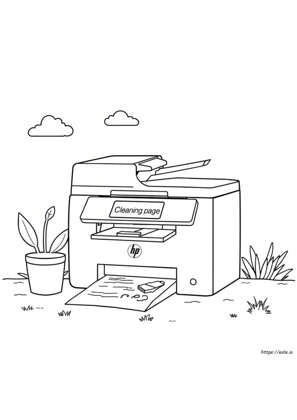 Página De Limpeza Hp Color Laserjet Pro M452dn