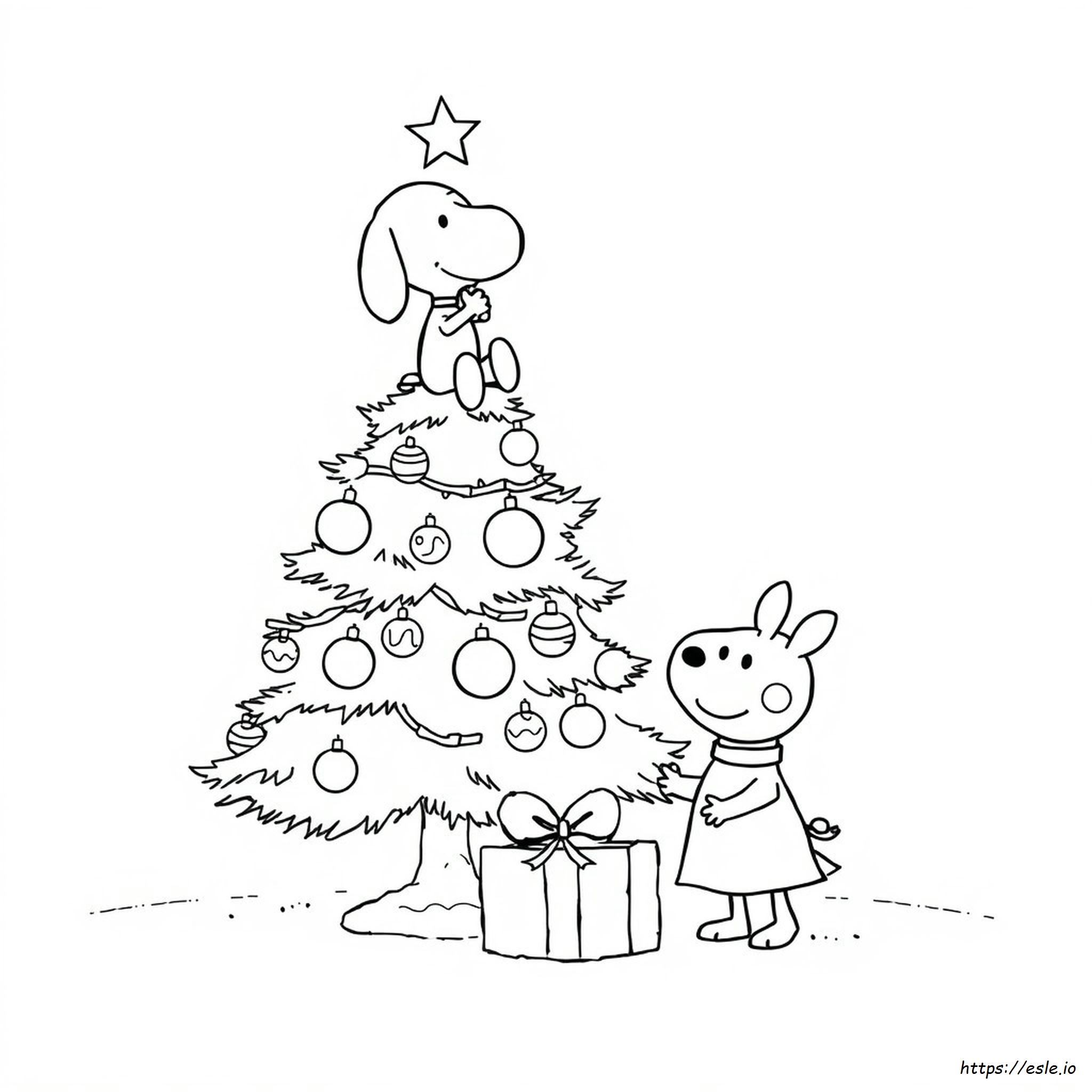 Sanrio Christmas Coloring Pages Printable