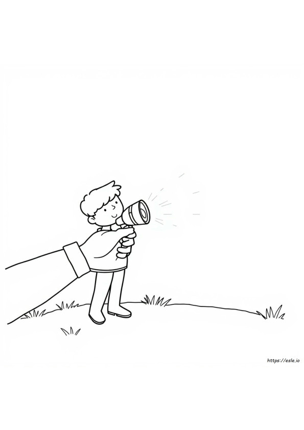 Senter Gambar Mewarnai