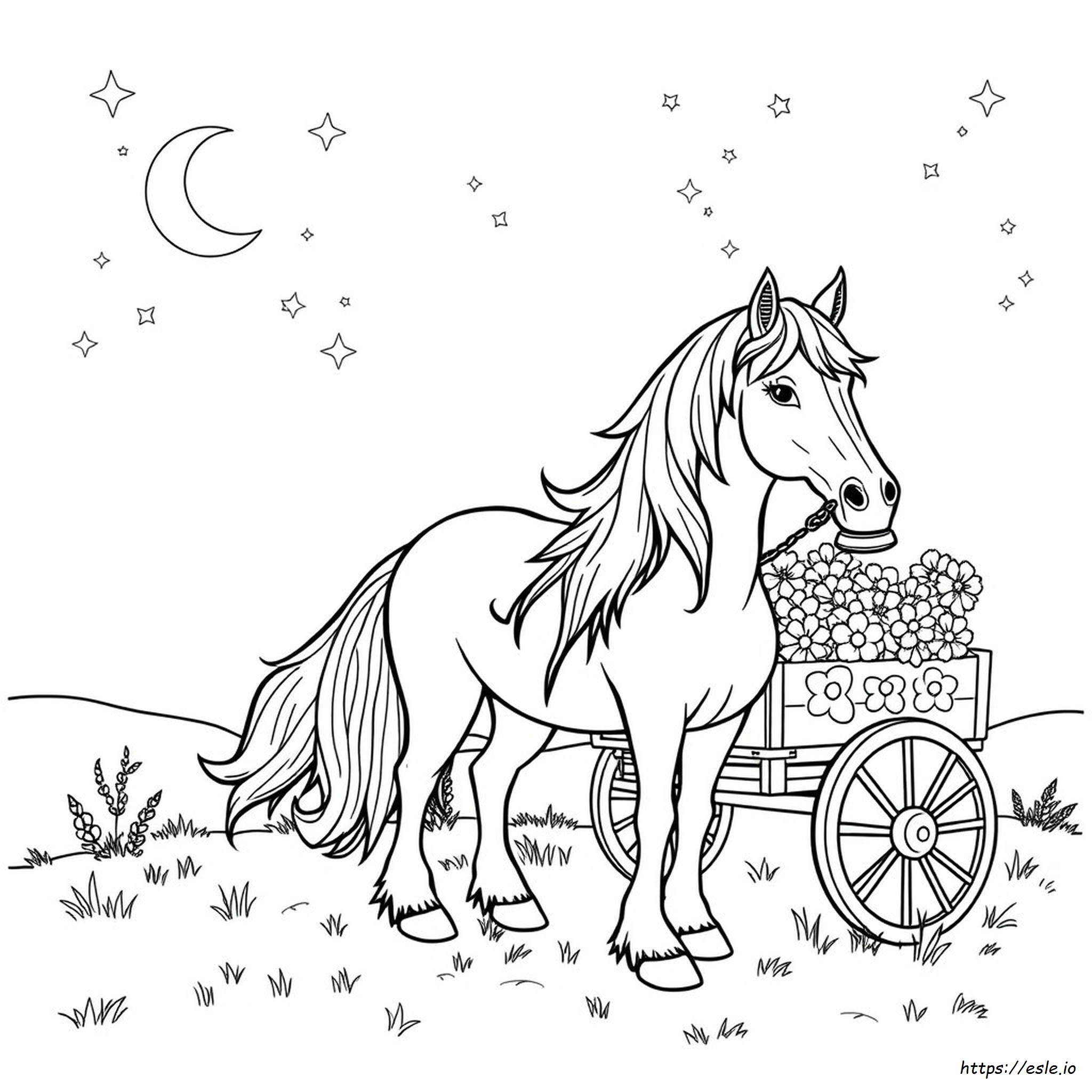Gypsy Vanner Coloring Pages