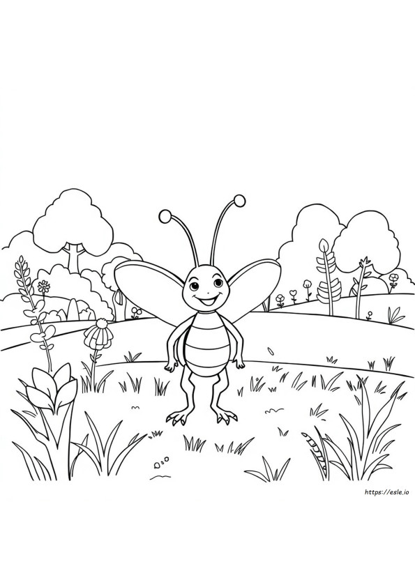 Hoja Para Colorear De Bugsnax Imprimible