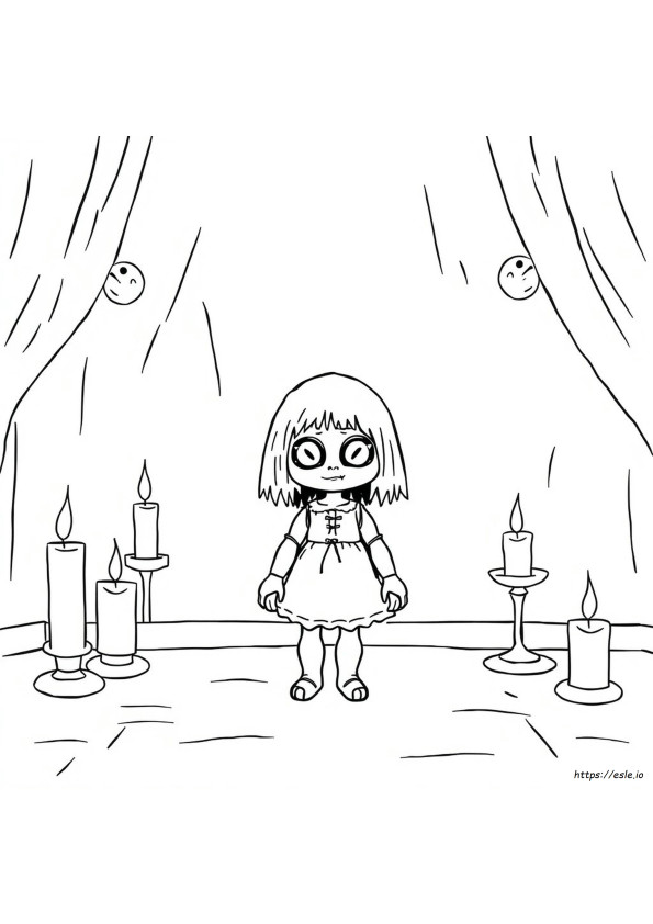 Sei Piccole Pagine Da Colorare Di Little Nightmares