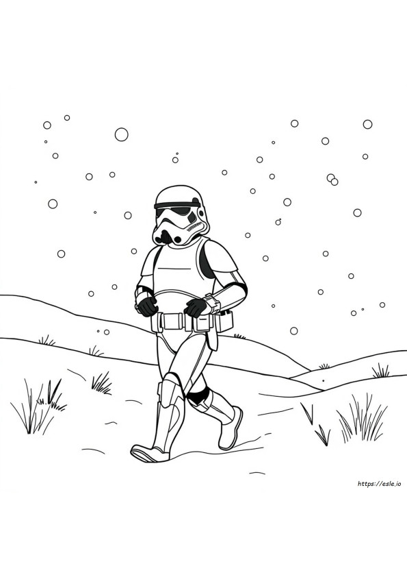 Páginas Para Colorear De Stormtrooper